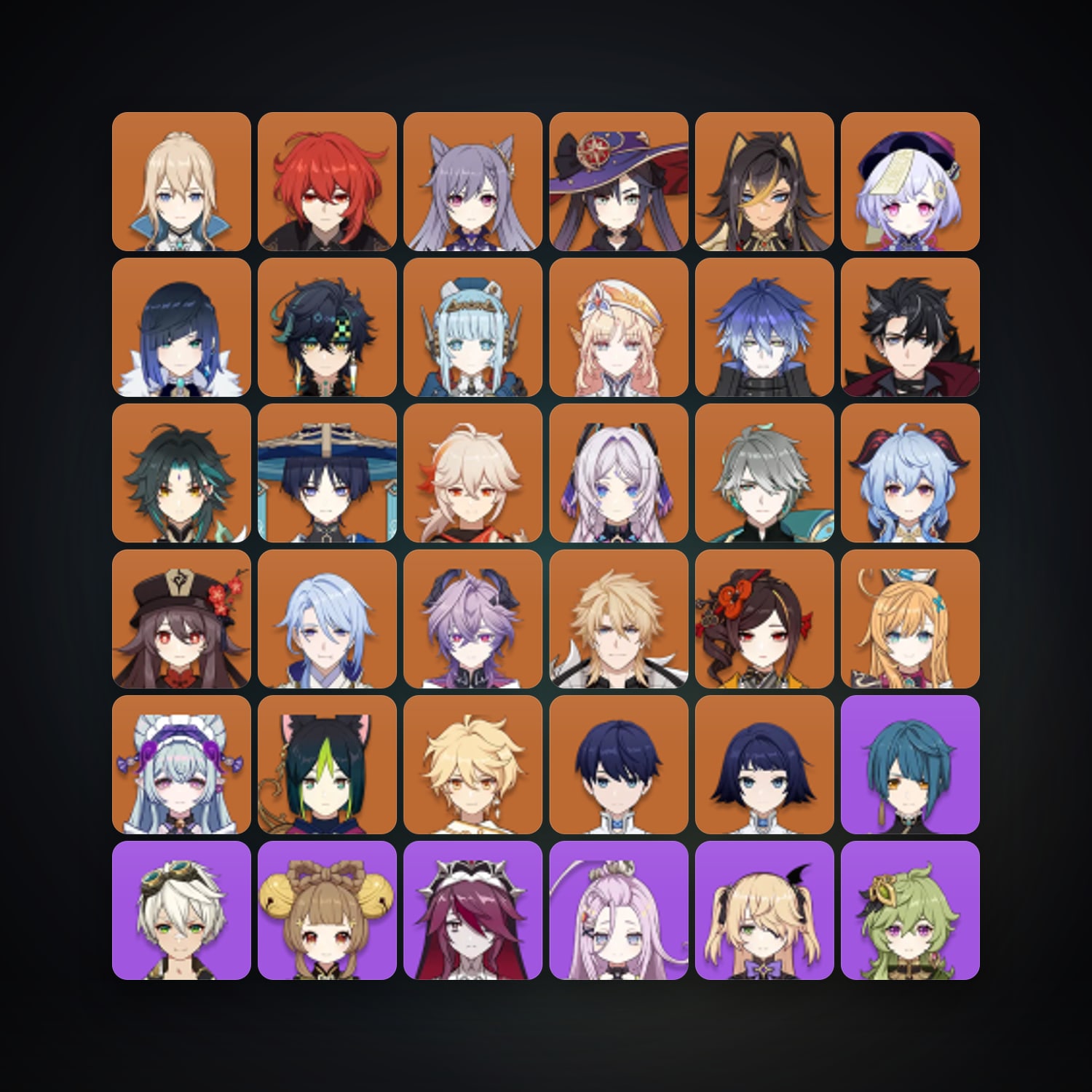 Genshin Impact | AR 57 | 78 Chars | 26× 5★ — Genshin / miHoYo Account — HabibiAccounts