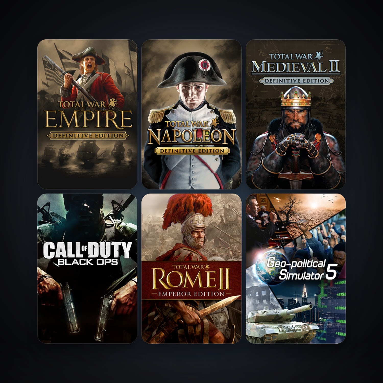 Company of Heroes + Warhammer 40,000: Dawn of War - Game of the Year Edition, 33 games, Steam 10, clean — HabibiAccounts