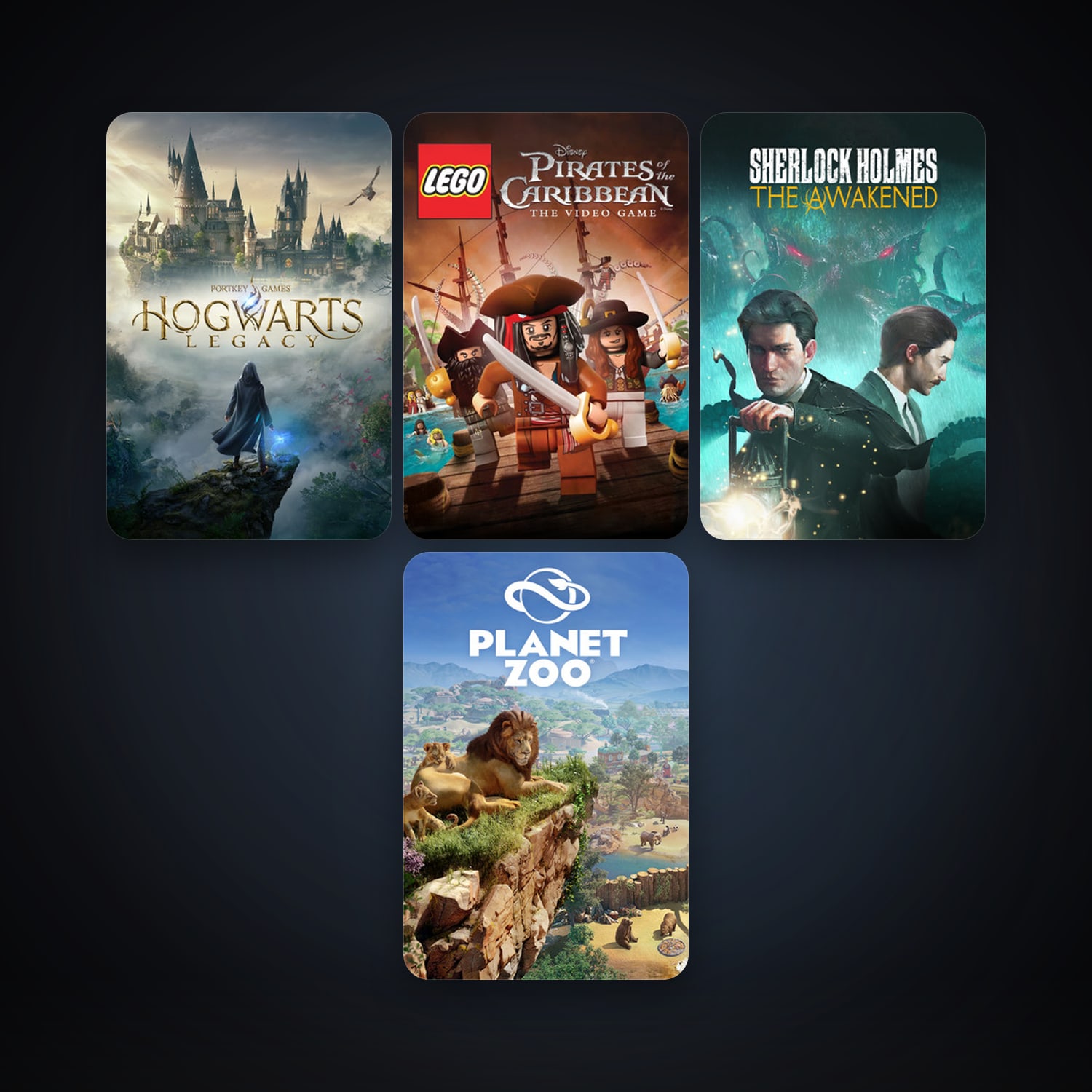 LEGO Indiana Jones: The Original Adventures + LEGO Pirates of the Caribbean: The Video Game, 5 games, clean — HabibiAccounts
