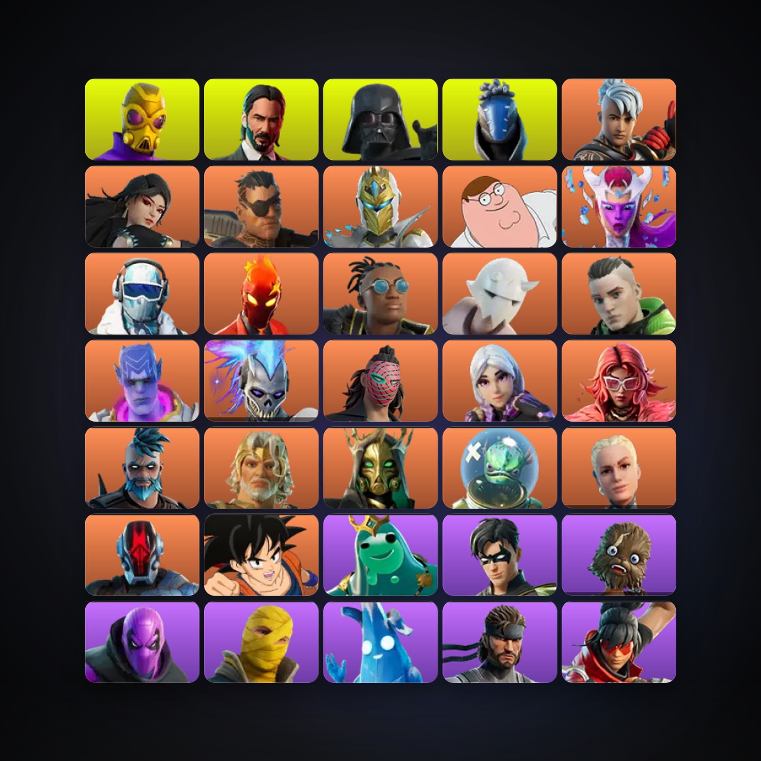 Ronin — Era — 276 skins — lvl 2426 — HabibiAccounts