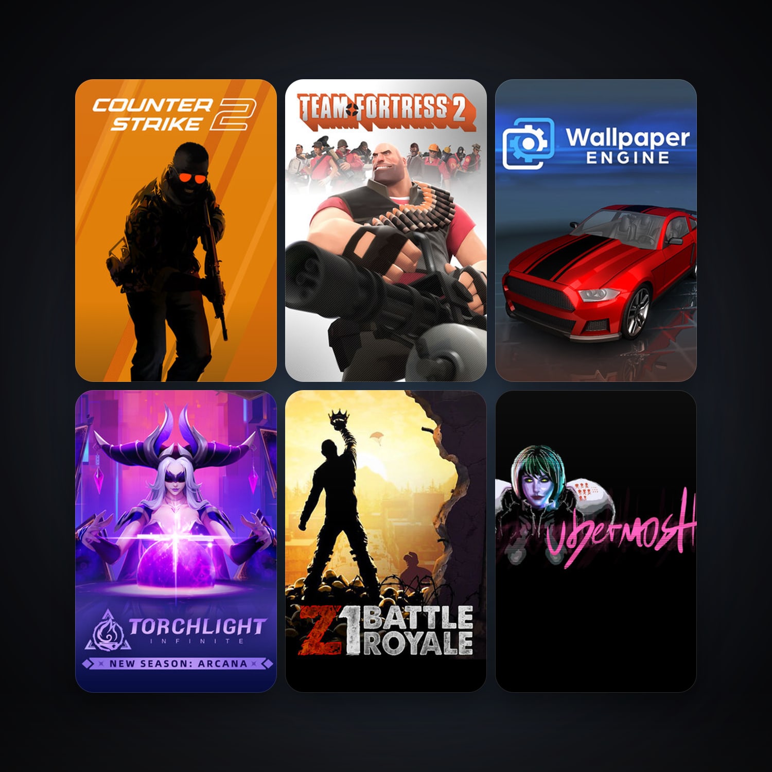 Team Fortress 2 + CS2 Prime, 10 games, Steam 53, clean — HabibiAccounts