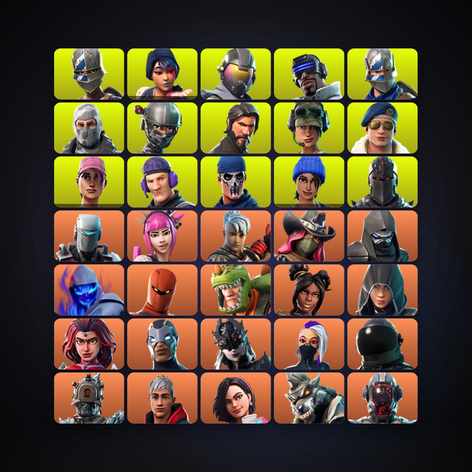 A.I.M. — Power Chord — 169 skins — 800 V-Bucks — lvl 1767 — HabibiAccounts
