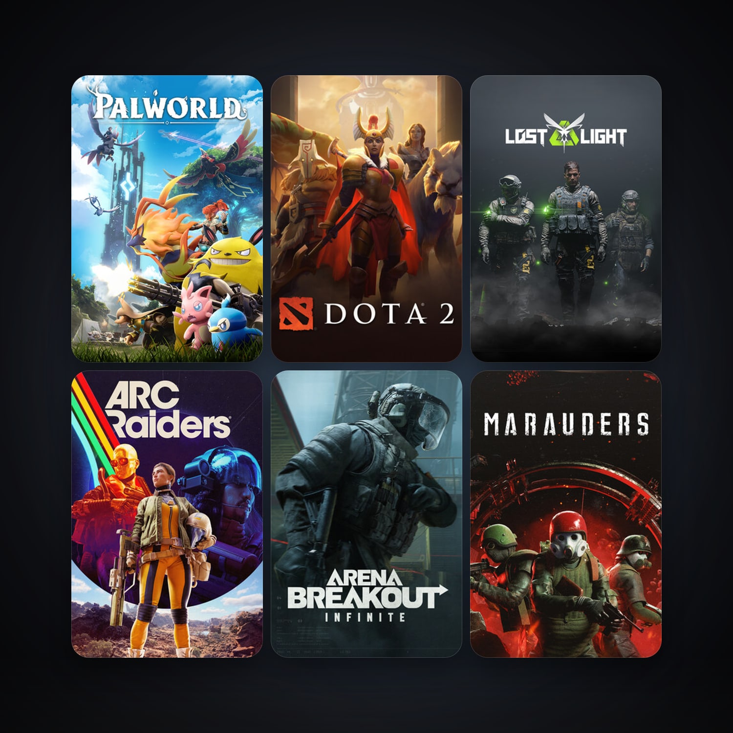 Dota 2 + Palworld, 92 games, clean — HabibiAccounts