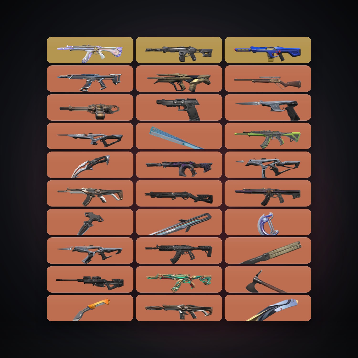 BR Ascendant 1 locker — 12 knives, 157 skins, lvl 743 — HabibiAccounts