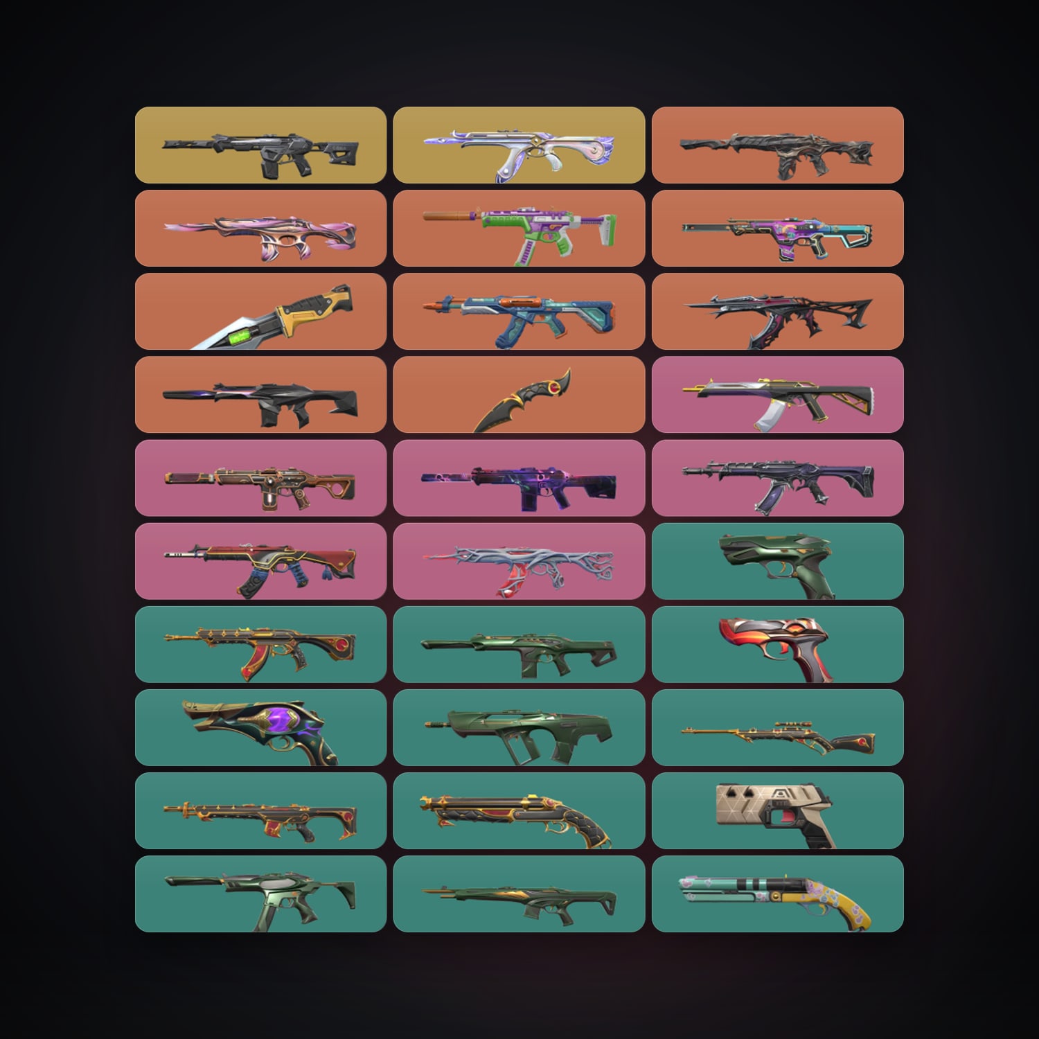 BR Bronze 2 locker — 2 knives, 51 skins, lvl 263 — HabibiAccounts