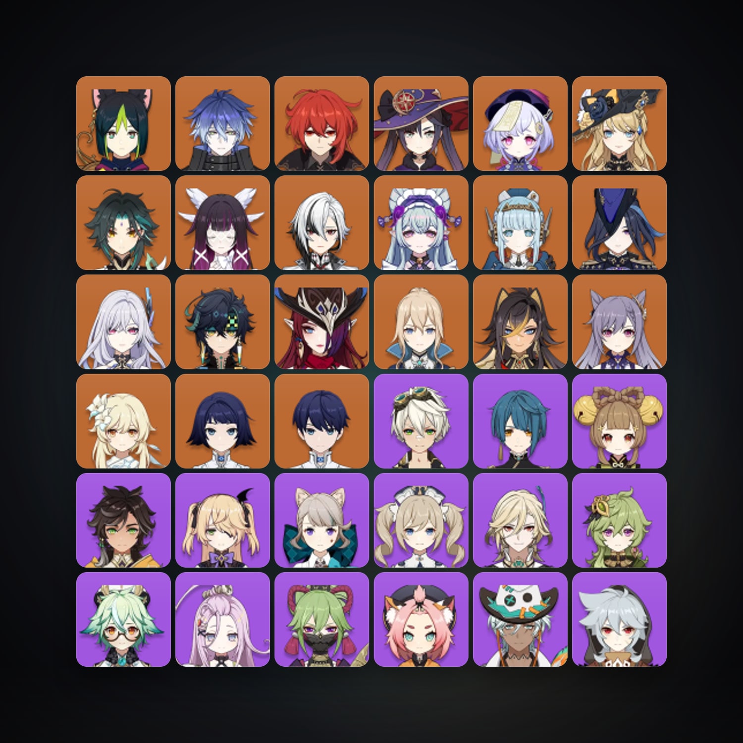 Genshin Impact | AR 59 | 71 Chars | 18× 5★ — HabibiAccounts