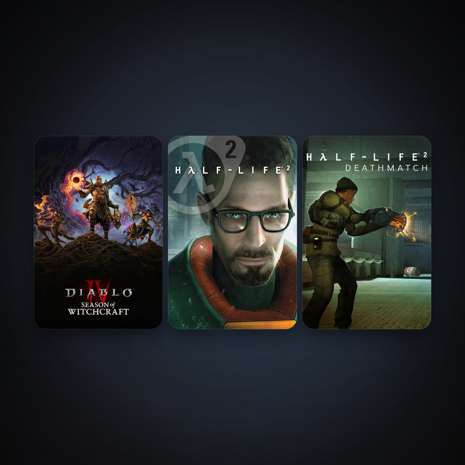 Half-Life 2 + Half-Life 2: Deathmatch, 4 games, clean — HabibiAccounts