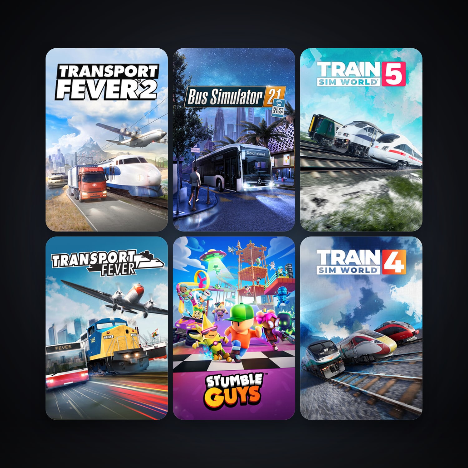 Train Simulator Classic + Hitman: Absolution, 39 games, clean — HabibiAccounts