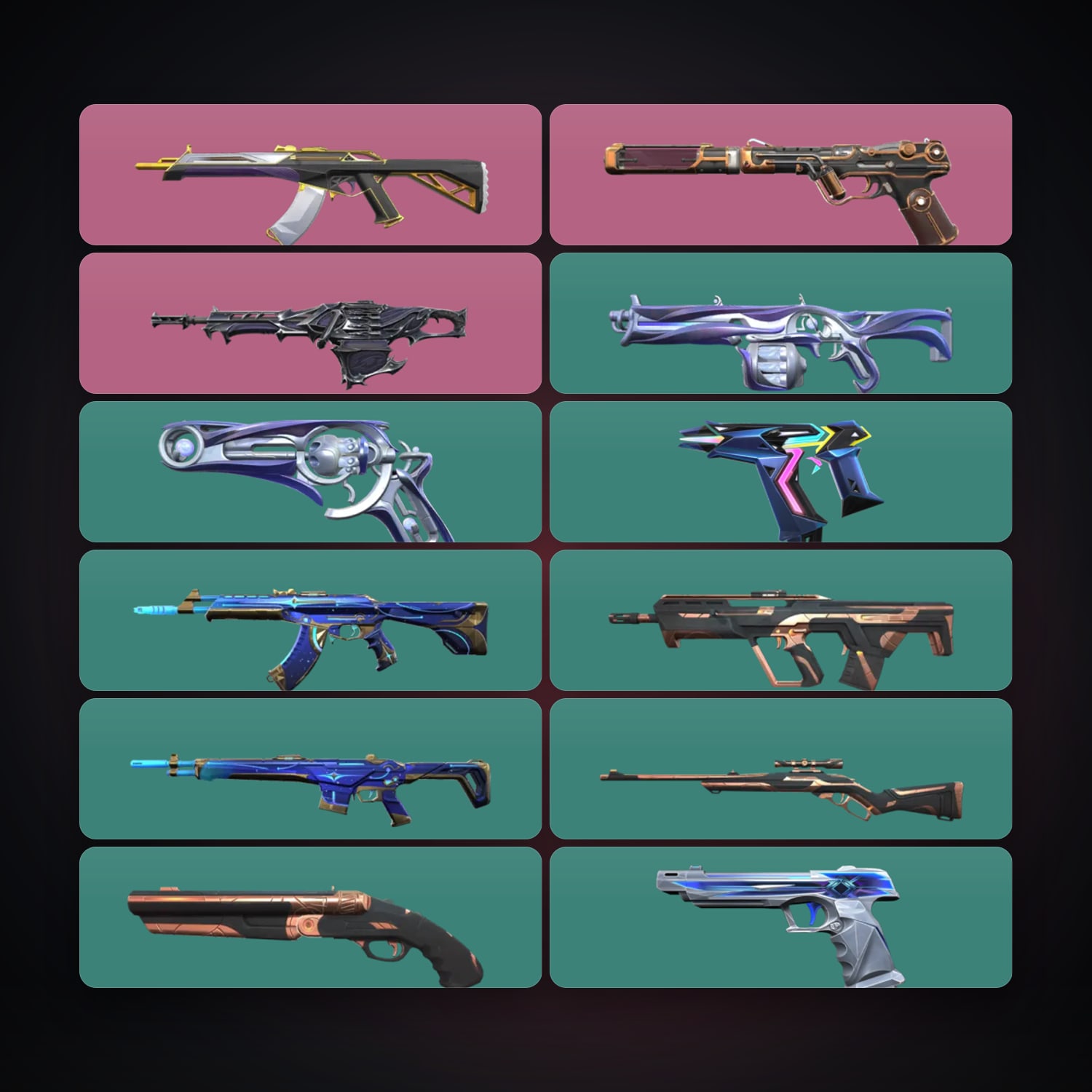 EU Silver 1 locker — 12 skins, lvl 68 — HabibiAccounts