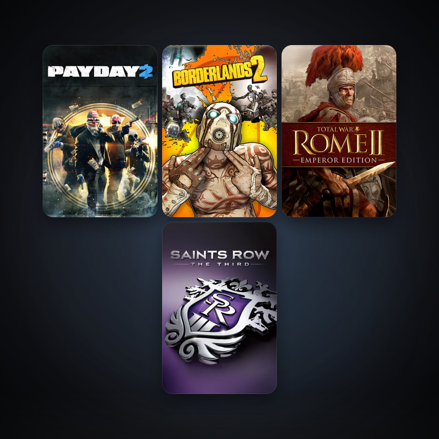 Sniper: Ghost Warrior + Borderlands 2, 5 games, clean — HabibiAccounts