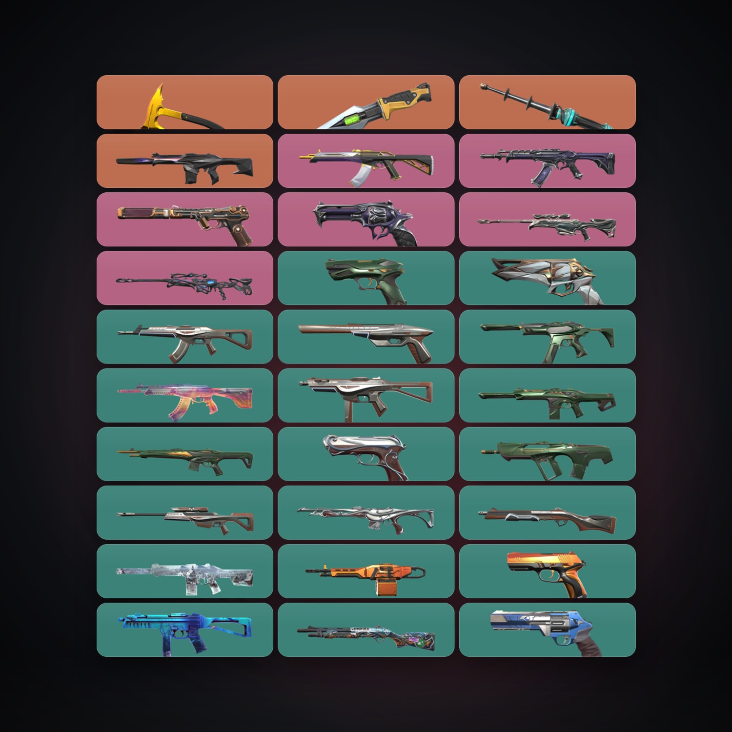NA Silver 2 locker — 3 knives, 52 skins, lvl 189 — HabibiAccounts