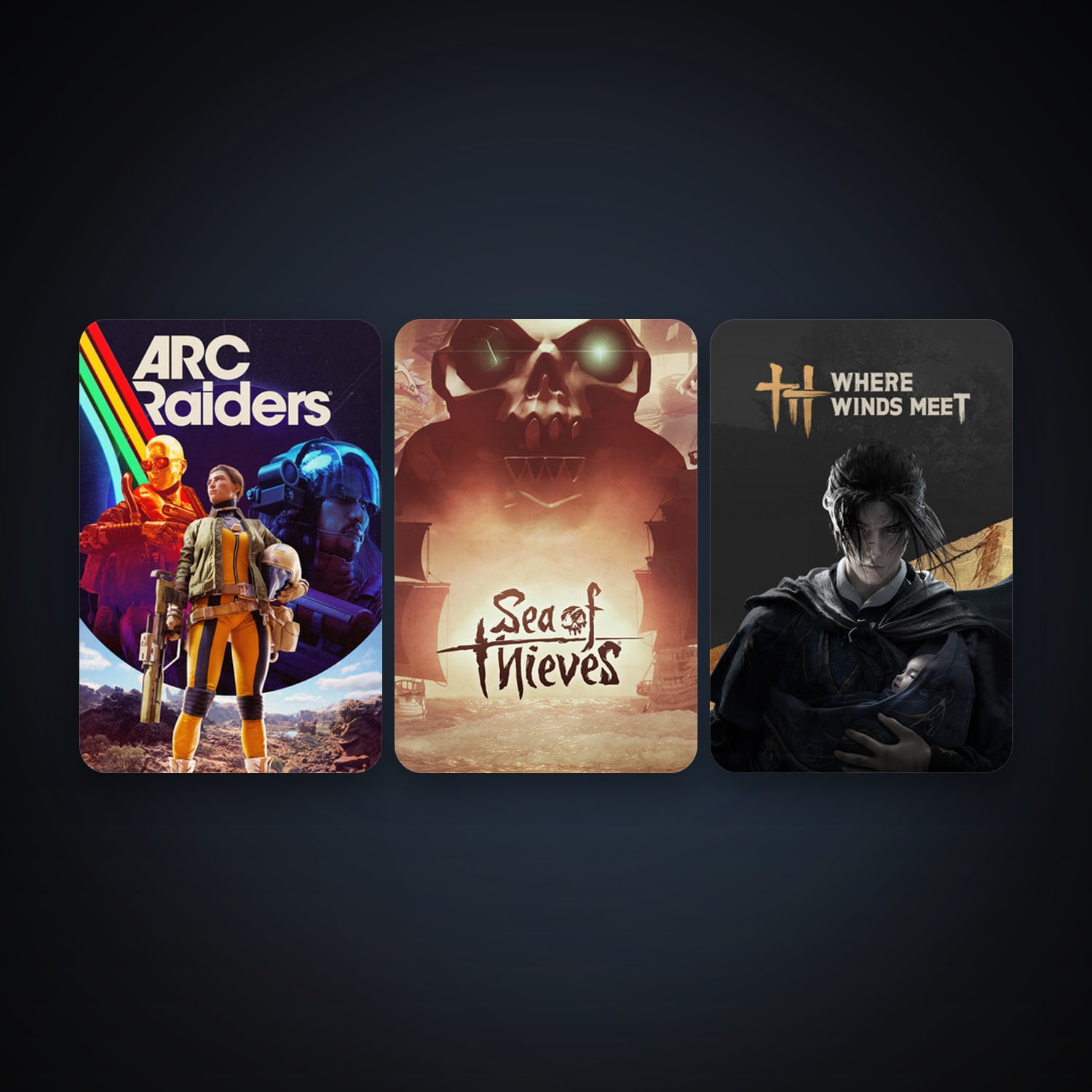 Sea of Thieves + ARC Raiders, 6 games, clean — HabibiAccounts