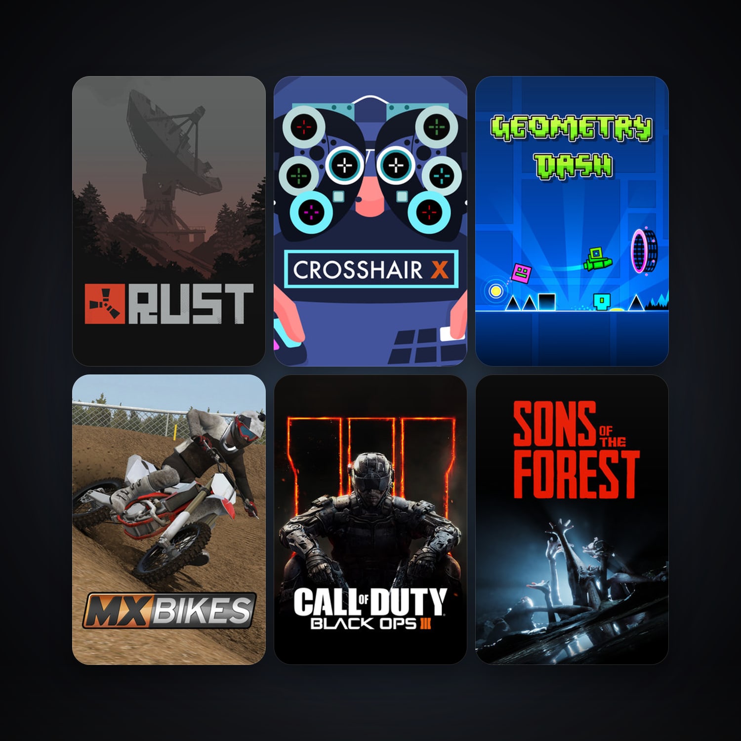 Rust + Call of Duty: Black Ops III, 29 games, Steam 13, clean — HabibiAccounts