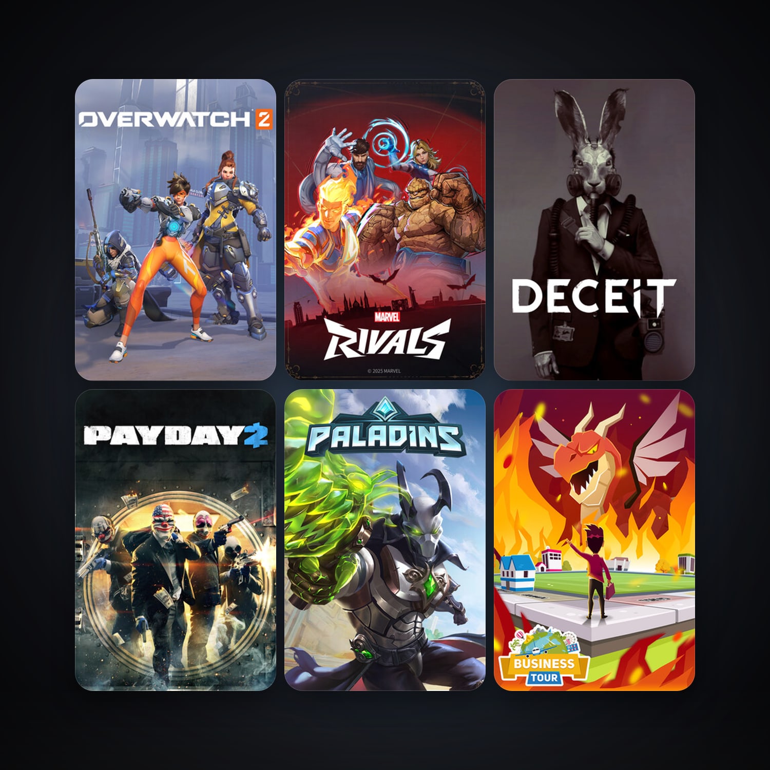 Free CS2 (No Prime) + PAYDAY 2, 42 games, Steam 10, clean — HabibiAccounts