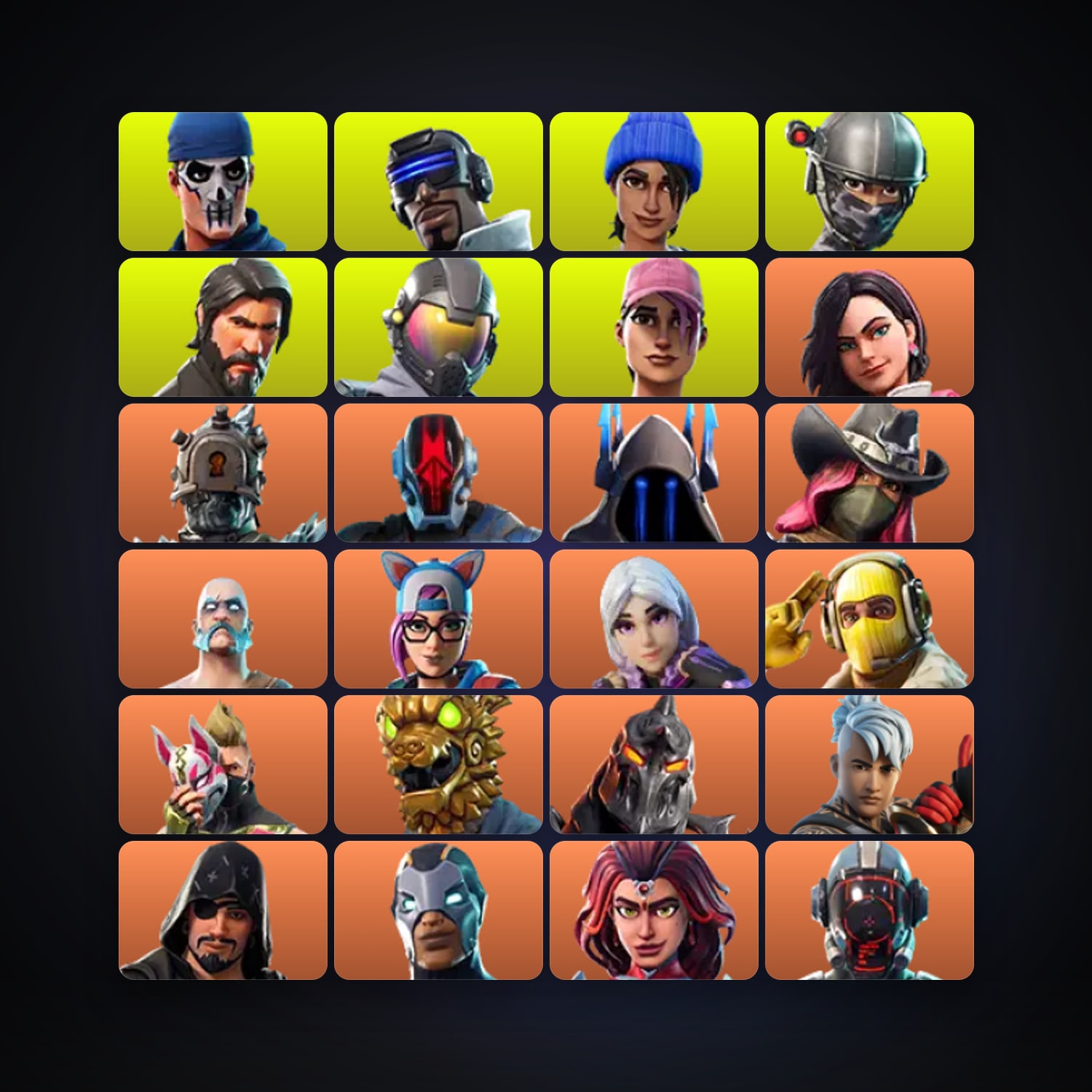 Rox — The Prisoner — 84 skins — 2.3K V-Bucks — lvl 1240 — HabibiAccounts