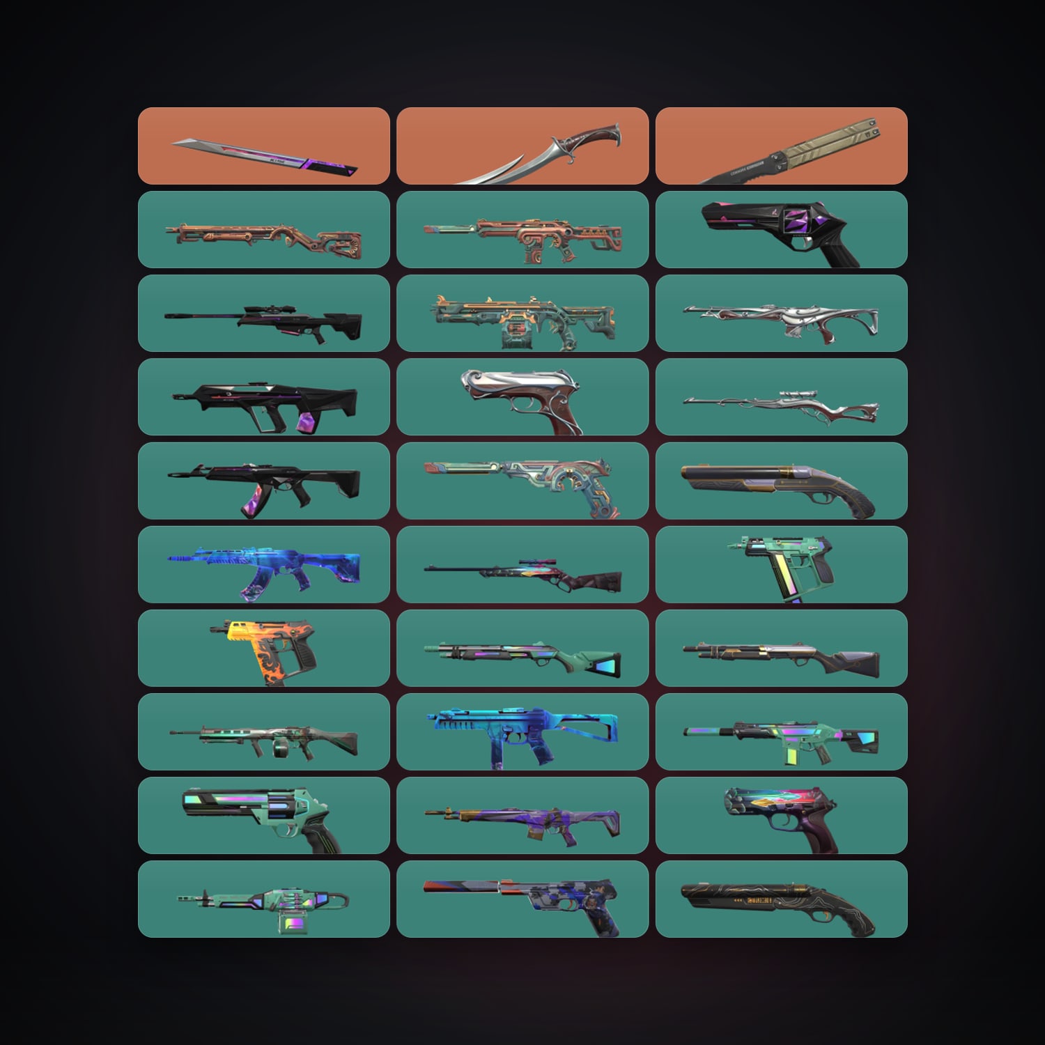 EU Silver 2 locker — 3 knives, 38 skins, lvl 67 — HabibiAccounts