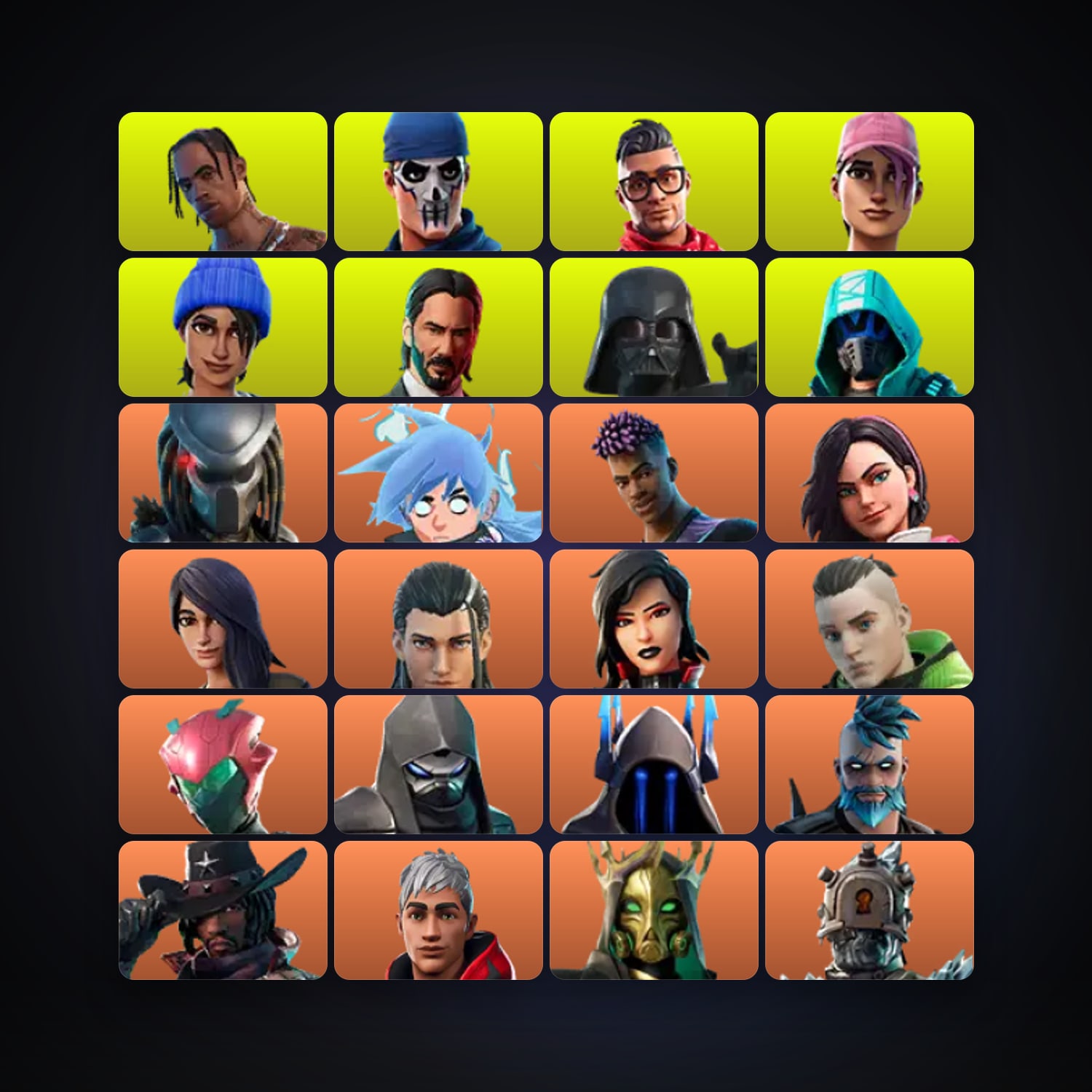 Predator — Nezumi — 478 skins — 900 V-Bucks — lvl 7036 — HabibiAccounts