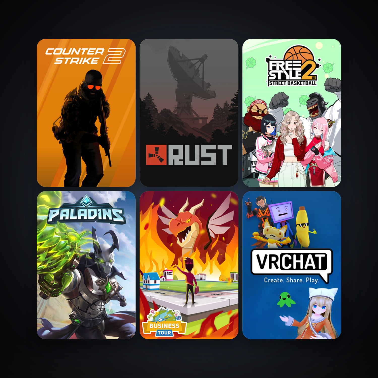 CS2 Prime + Rust, 13 games, clean — HabibiAccounts