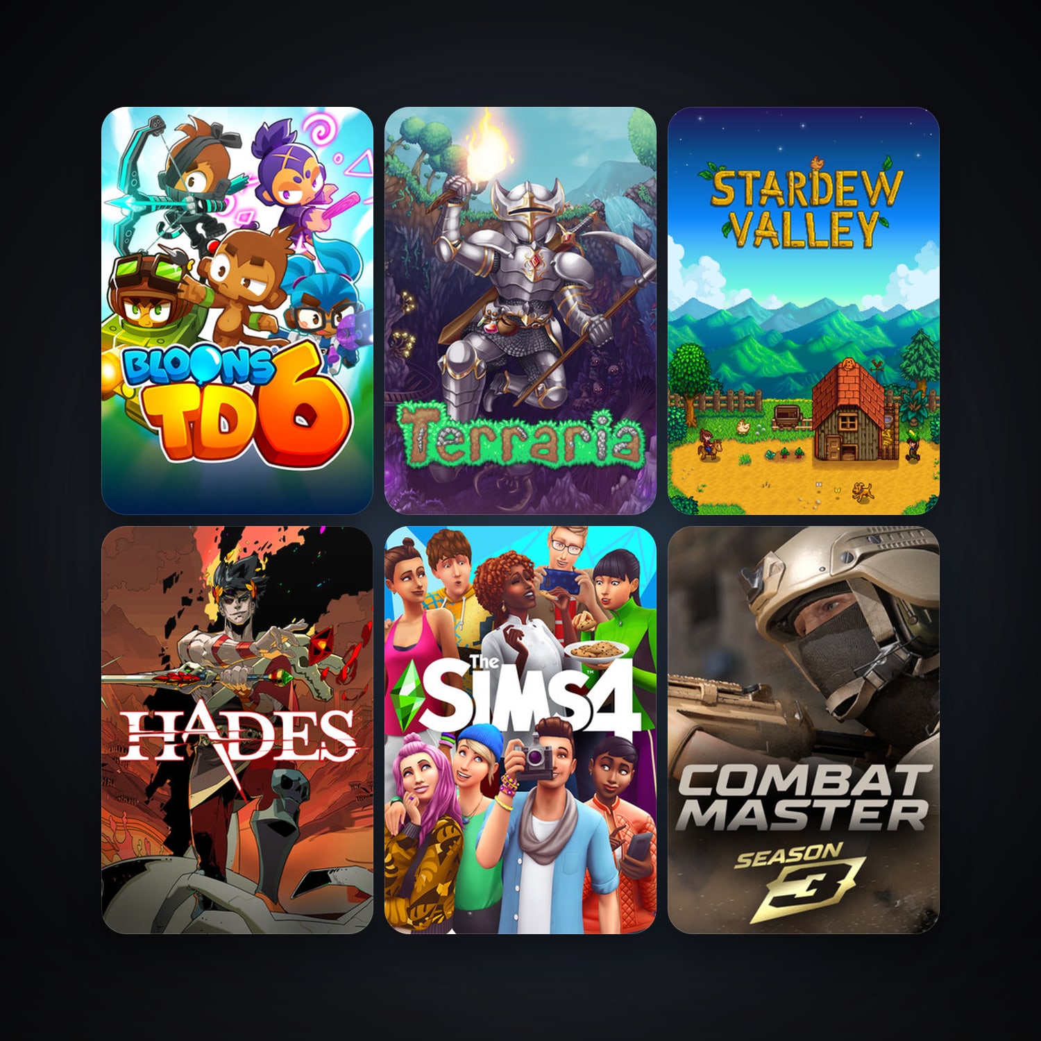 Borderlands 2 + Terraria, 56 games, clean — HabibiAccounts