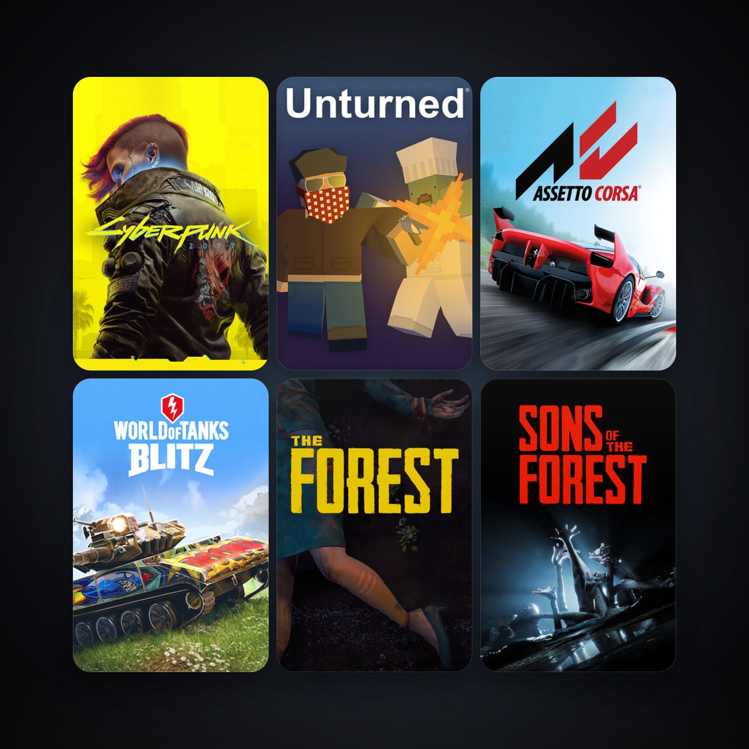 Free CS2 (No Prime) + The Forest, 48 games, clean — HabibiAccounts