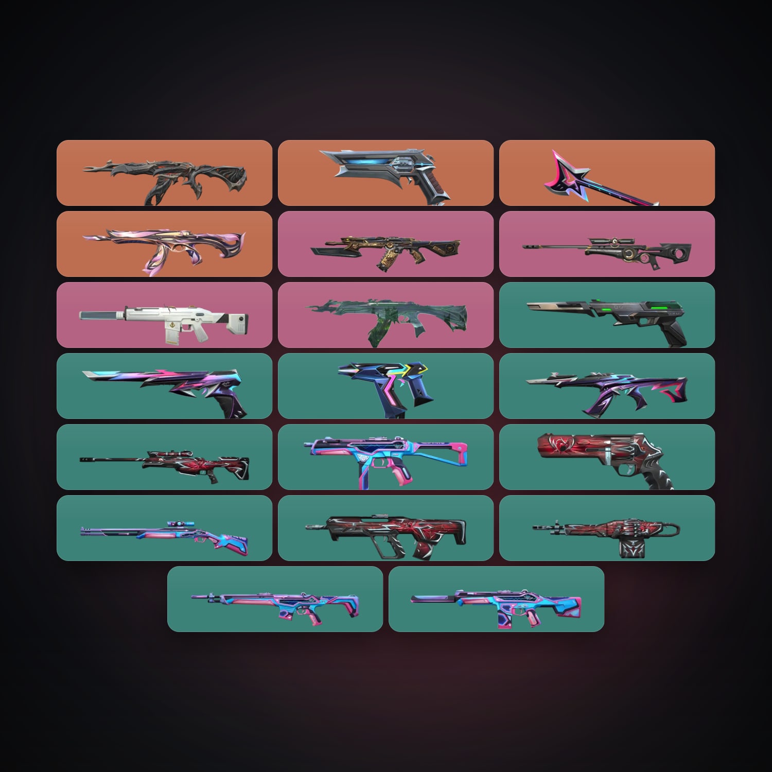 AP Silver 1 locker — 1 knives, 22 skins, lvl 105 — HabibiAccounts