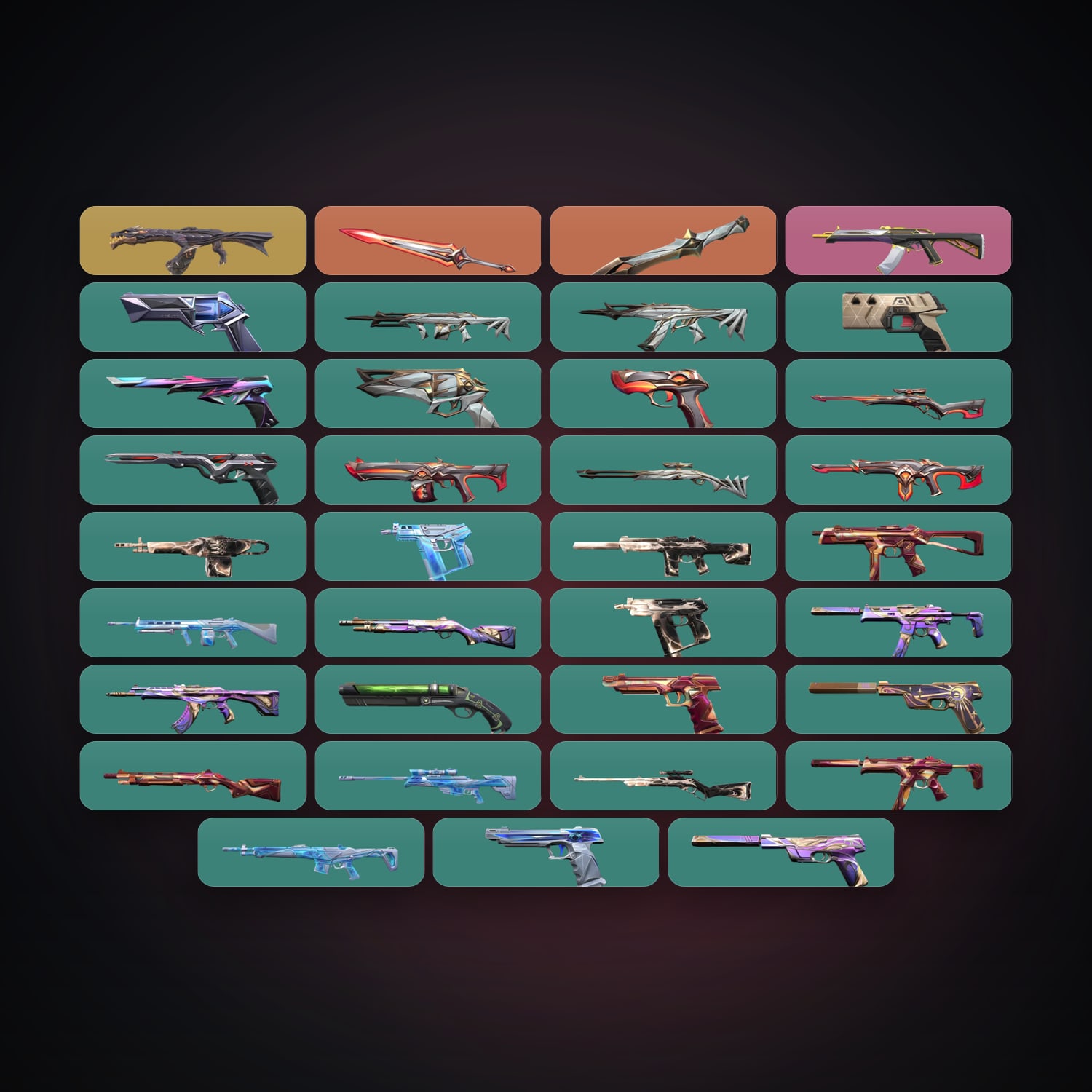 EU Silver 1 locker — 2 knives, 35 skins, lvl 196 — HabibiAccounts