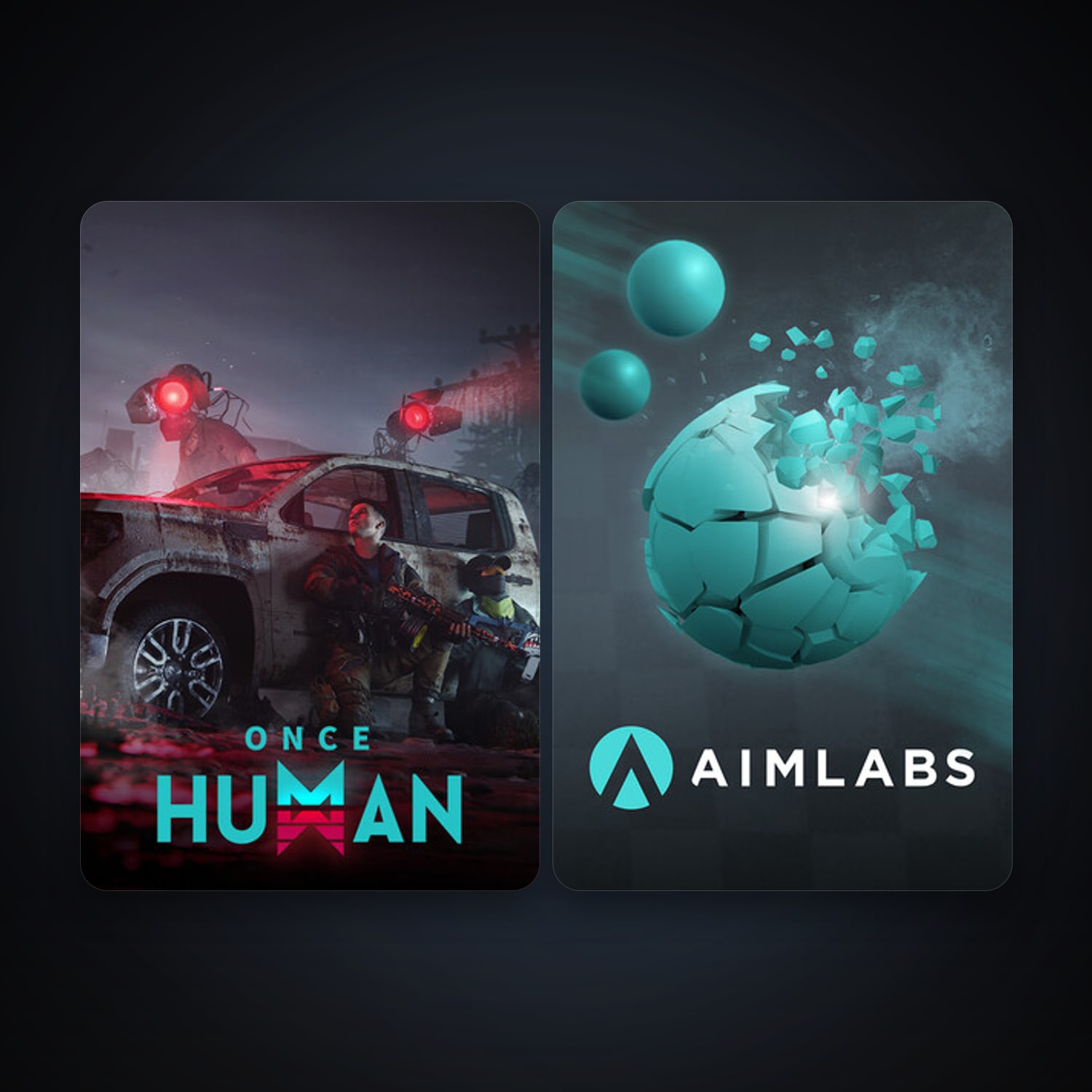 Aimlabs + Once Human, 3 games, clean — HabibiAccounts