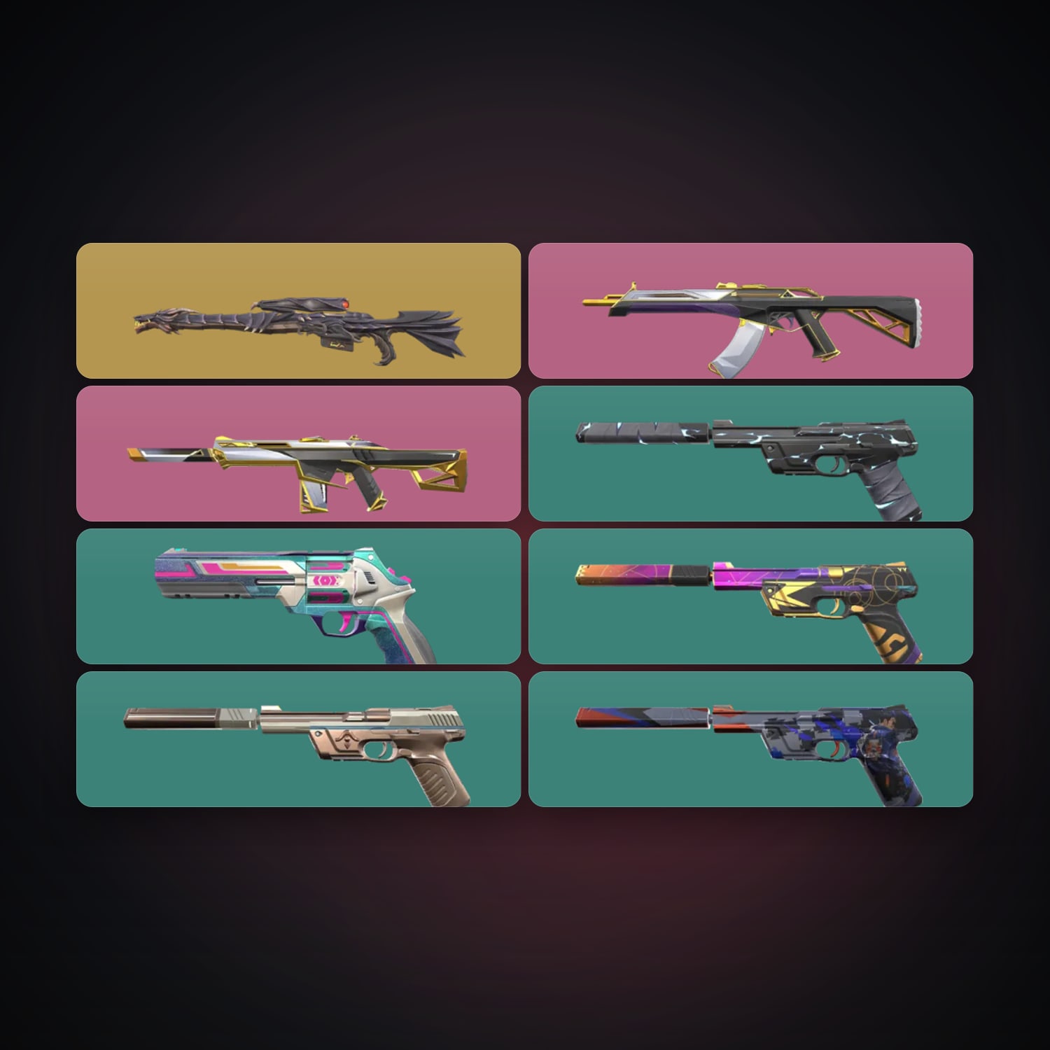 EU Silver 3 locker — 8 skins, lvl 145 — HabibiAccounts
