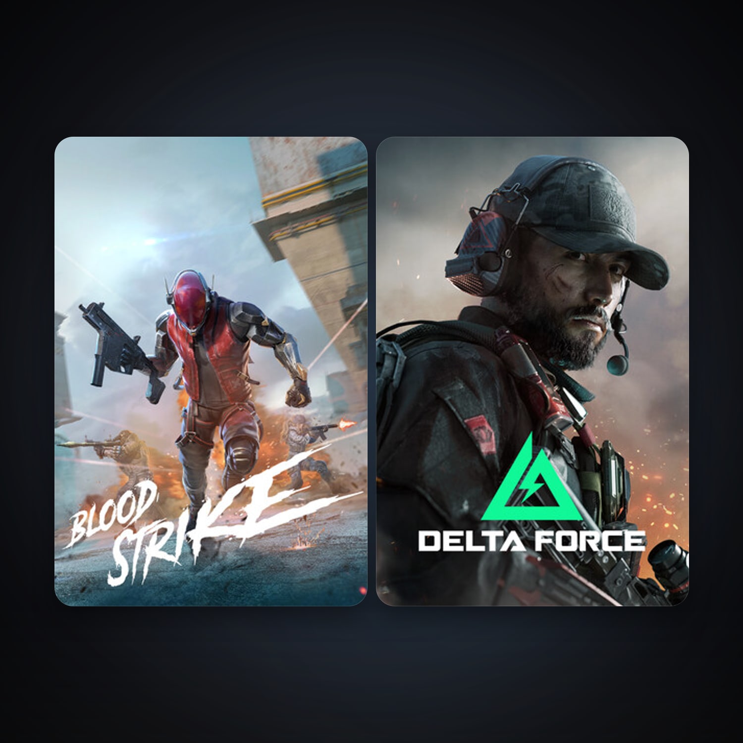 Delta Force: Hawk Ops + Blood Strike, 3 games, clean — HabibiAccounts