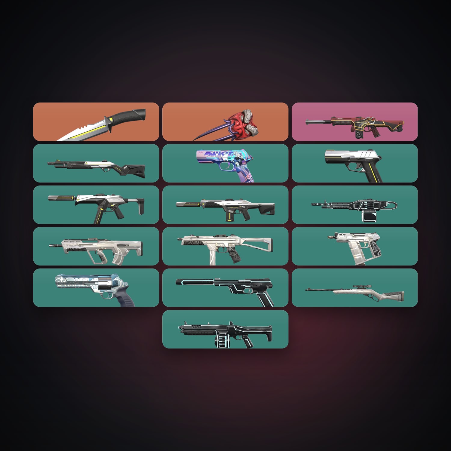 LA Ascendant 1 locker — 2 knives, 17 skins, lvl 80 — HabibiAccounts