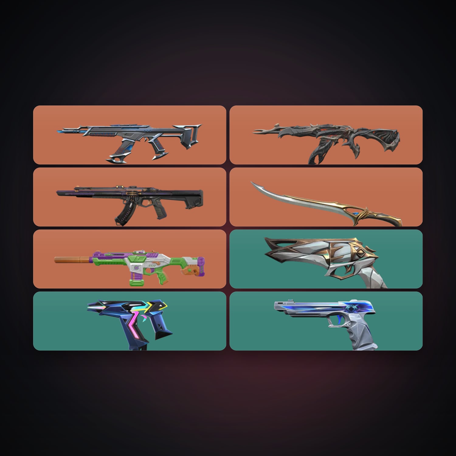 BR Silver 2 locker — 1 knives, 8 skins, lvl 63 — HabibiAccounts