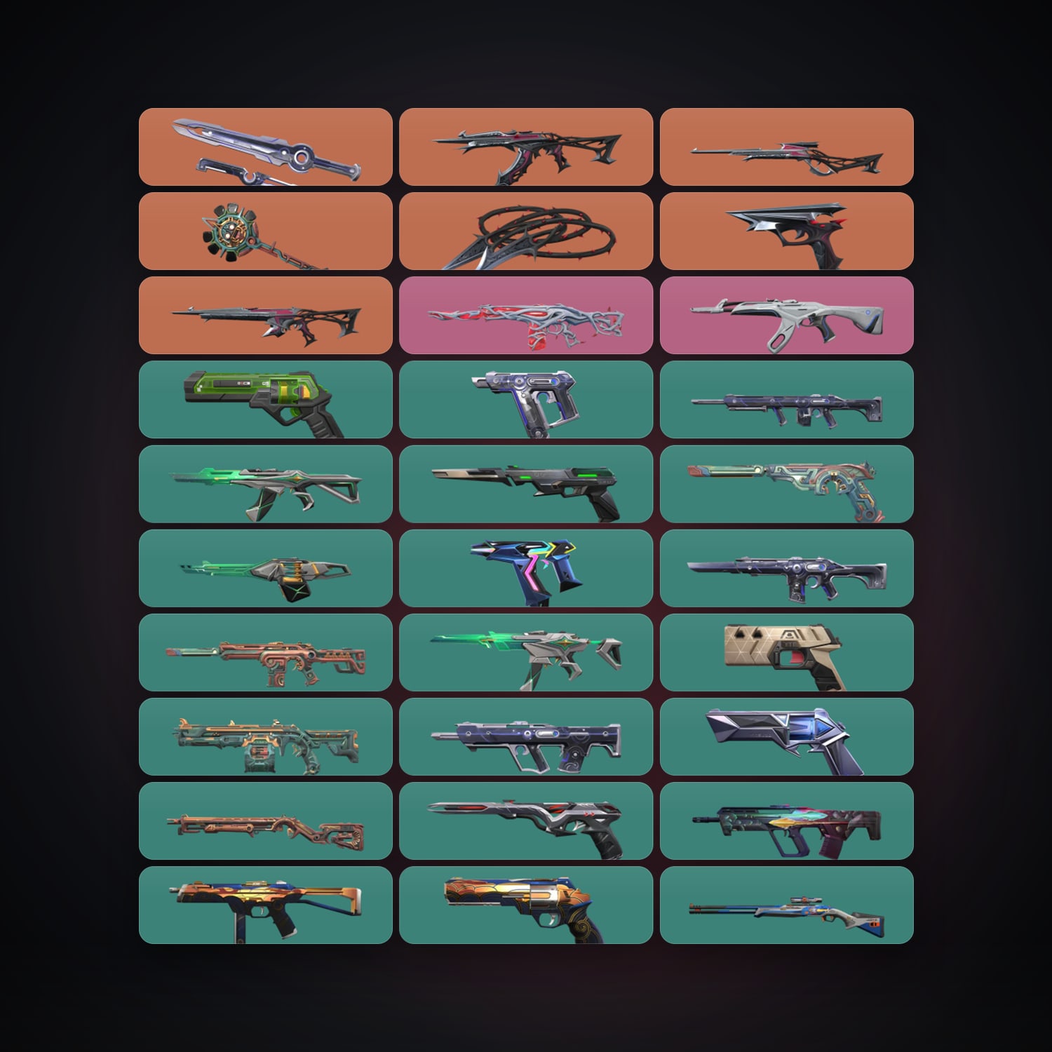BR Plat 2 locker — 3 knives, 54 skins, lvl 271 — HabibiAccounts