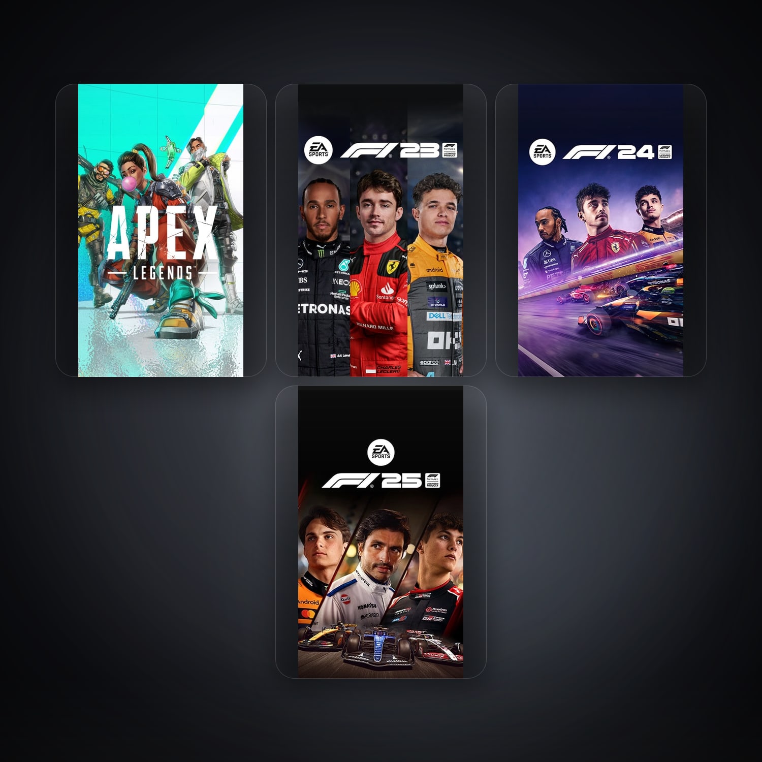 EA Apex Legends + F1 22 — PL — 6 games — HabibiAccounts