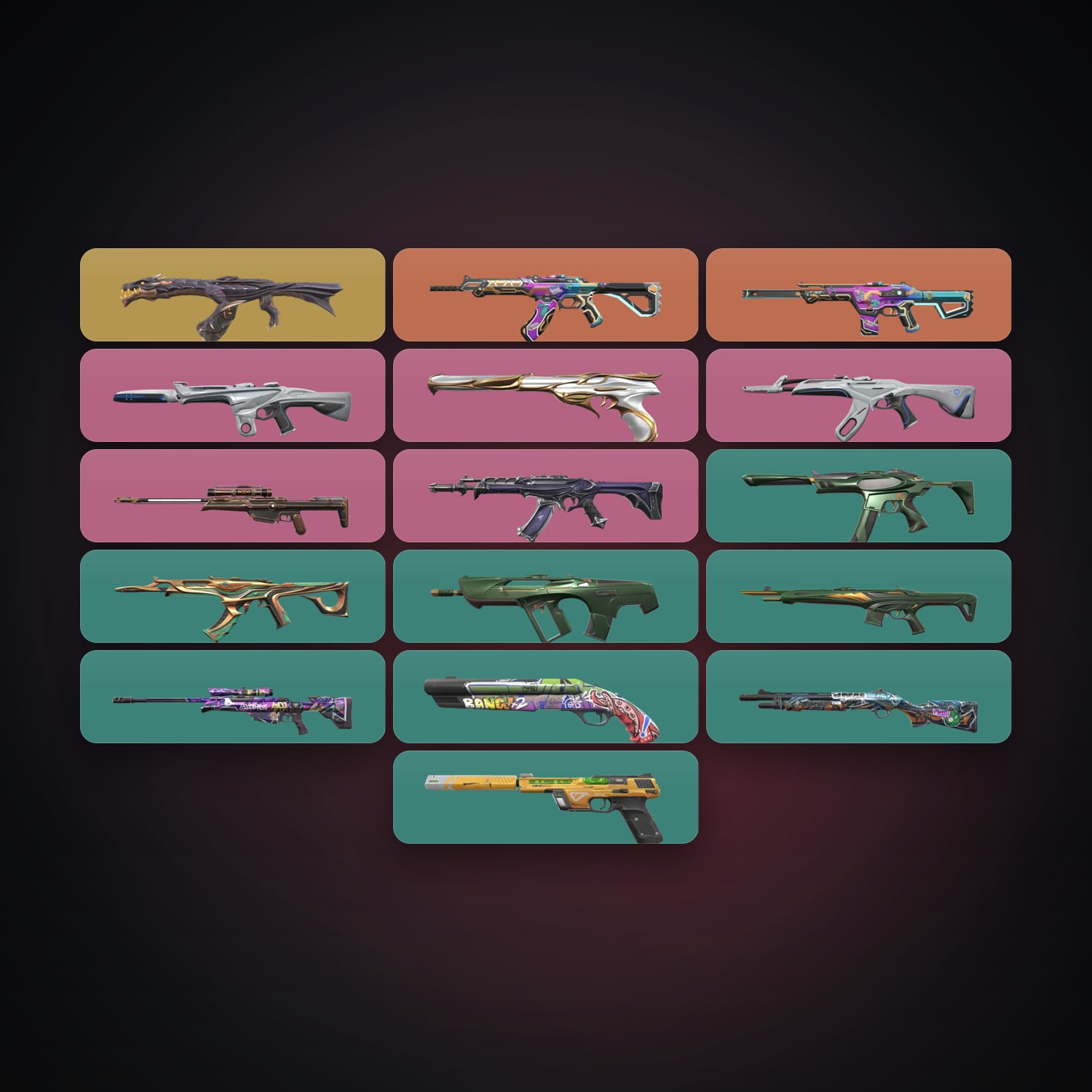 EU Iron 1 locker — 18 skins, lvl 38 — HabibiAccounts