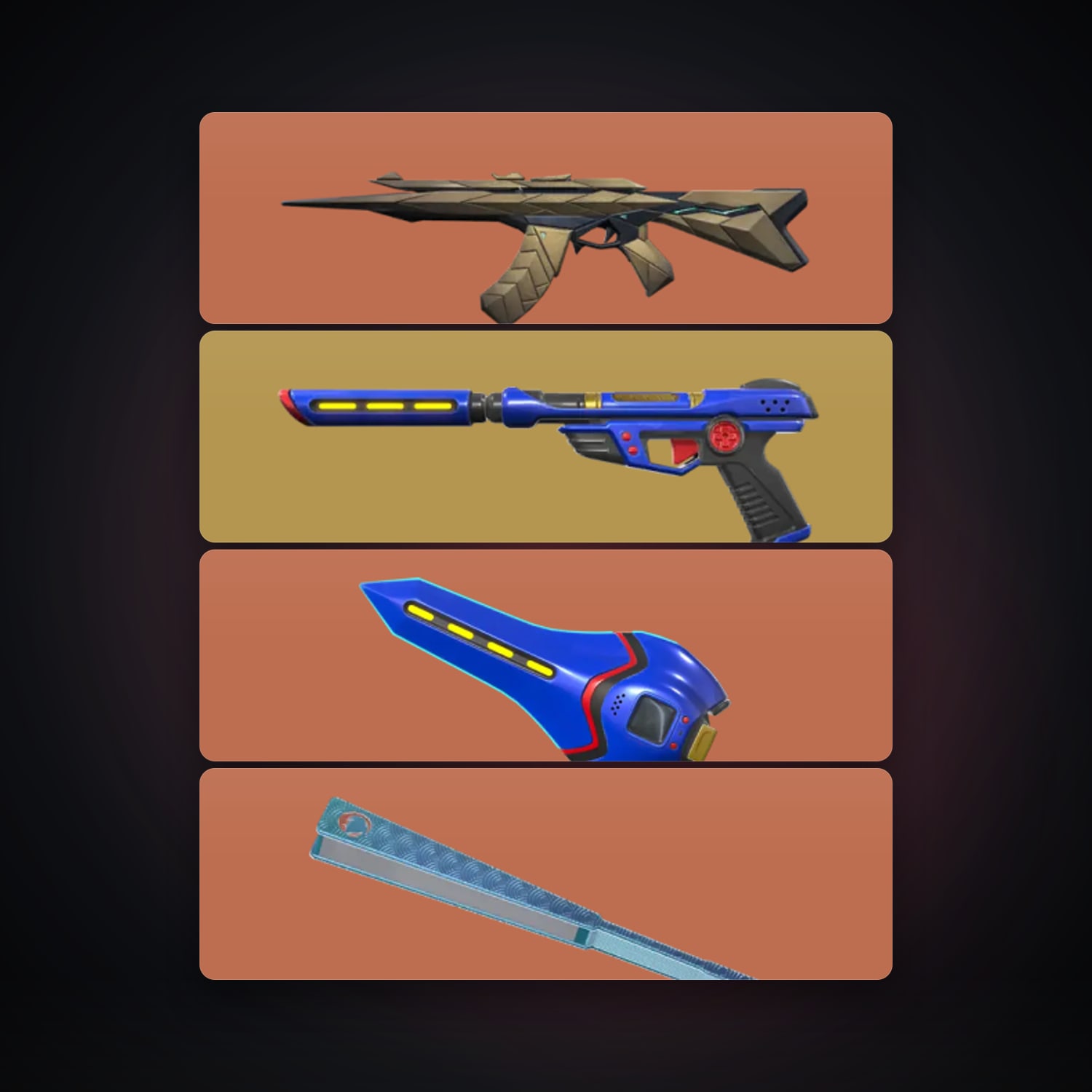 NA Bronze 3 locker — 2 knives, 5 skins, lvl 52 — HabibiAccounts