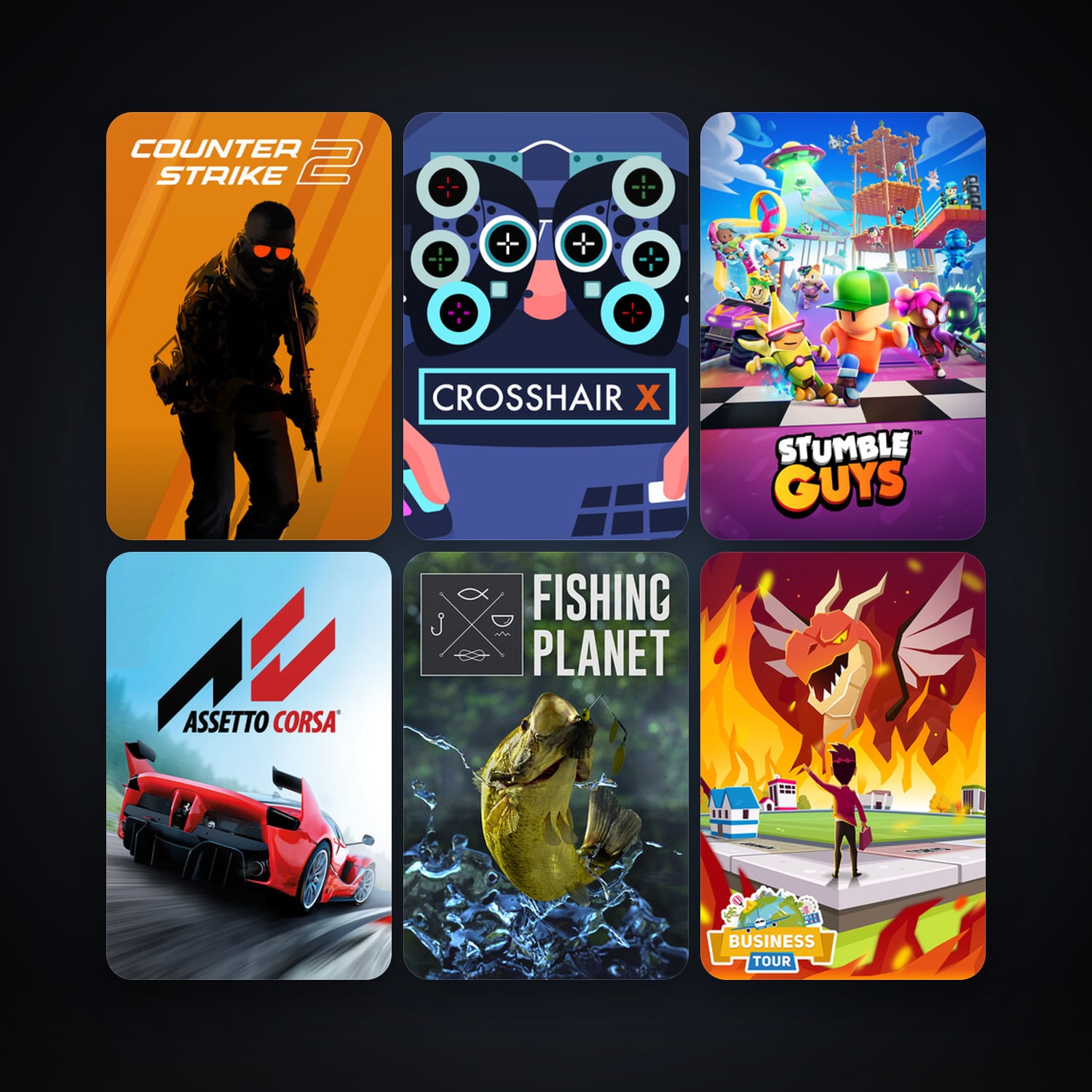 CS2 Prime + Assetto Corsa, 18 games, clean — HabibiAccounts