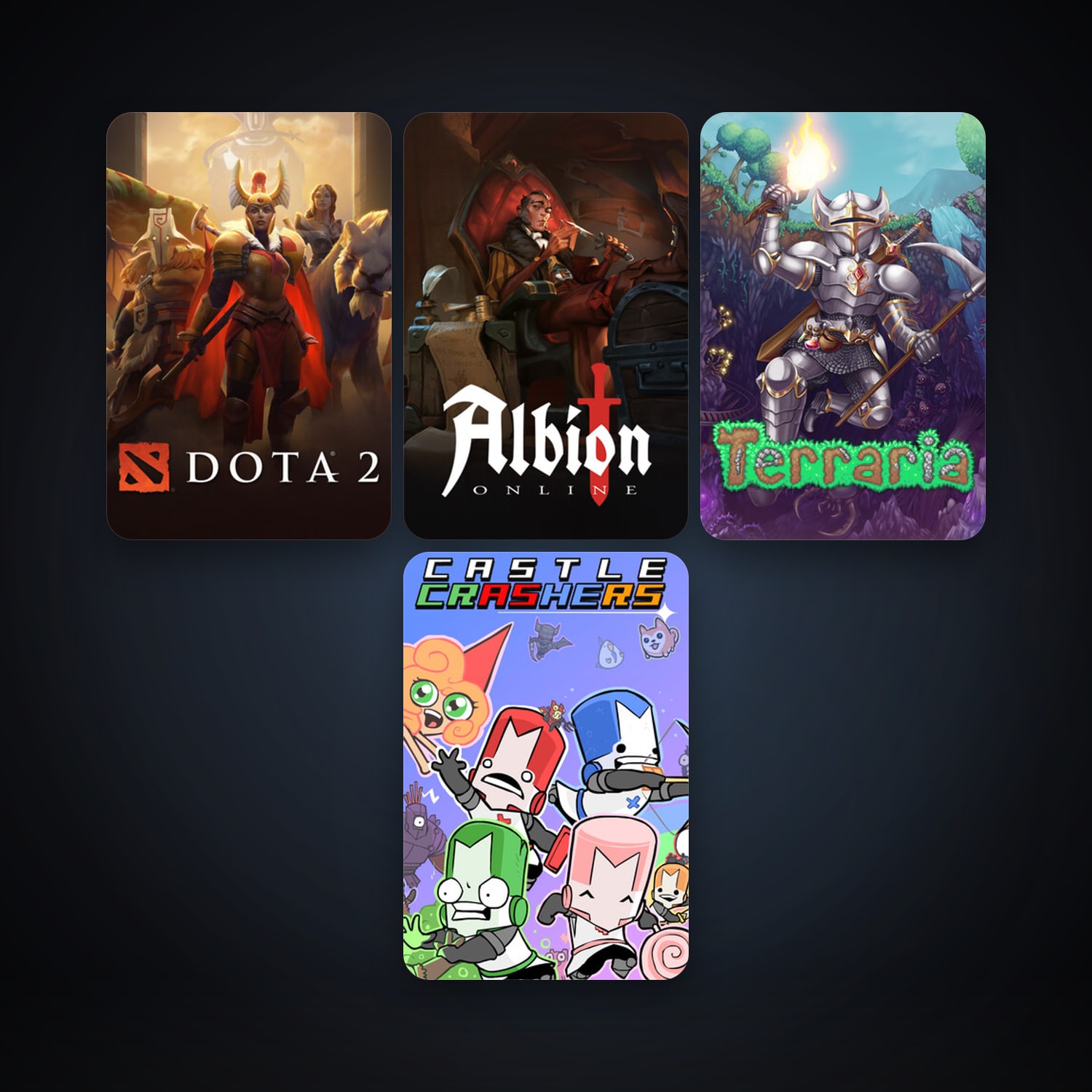 Dota 2 + Terraria, 10 games, clean — HabibiAccounts