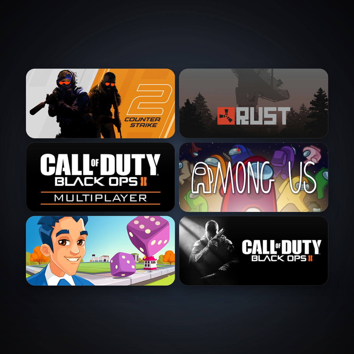 CS2 Prime + Call of Duty: Black Ops II, 9 games, clean — HabibiAccounts