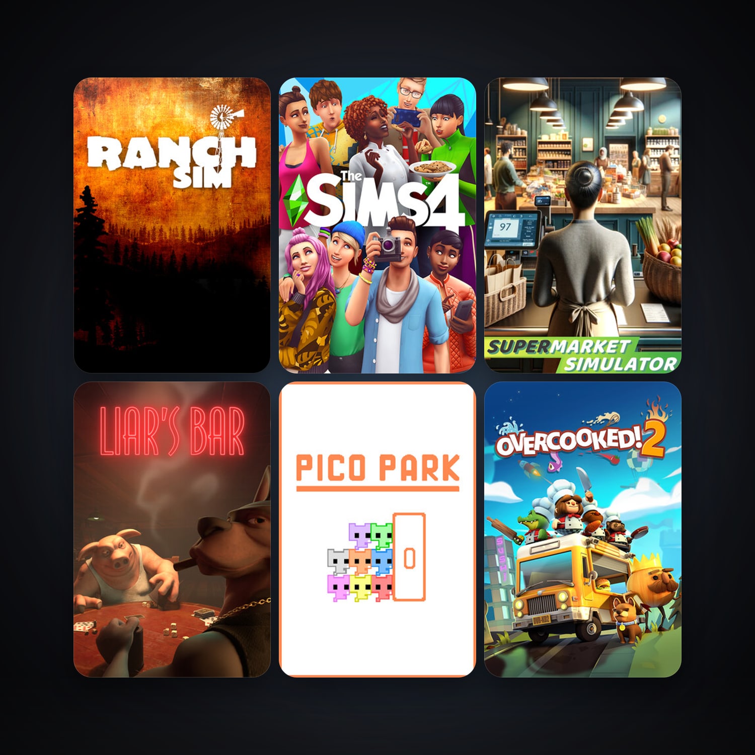 Governor of Poker 3 + Overcooked! 2, 11 games, clean — HabibiAccounts