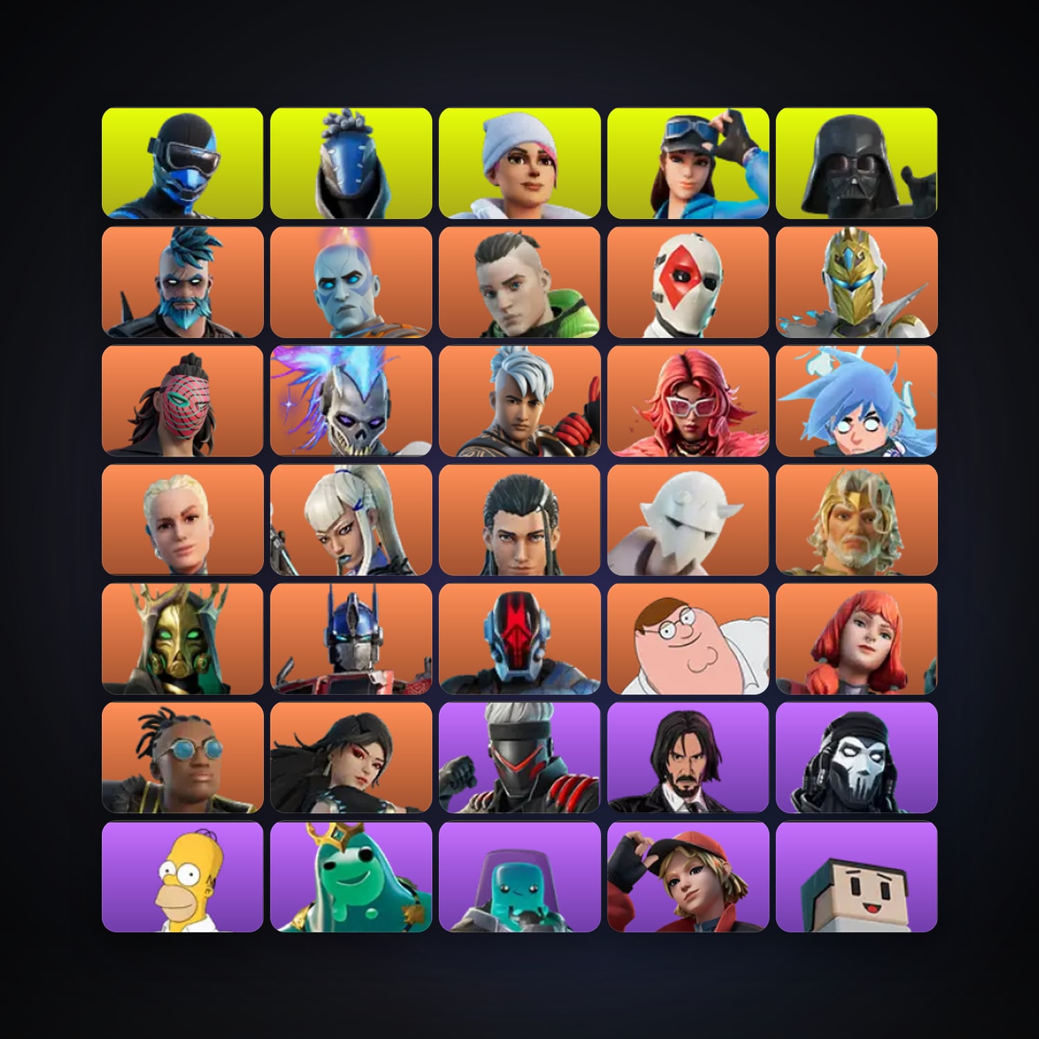 Omegarok — The Origin — 316 skins — 900 V-Bucks — lvl 3219 — HabibiAccounts