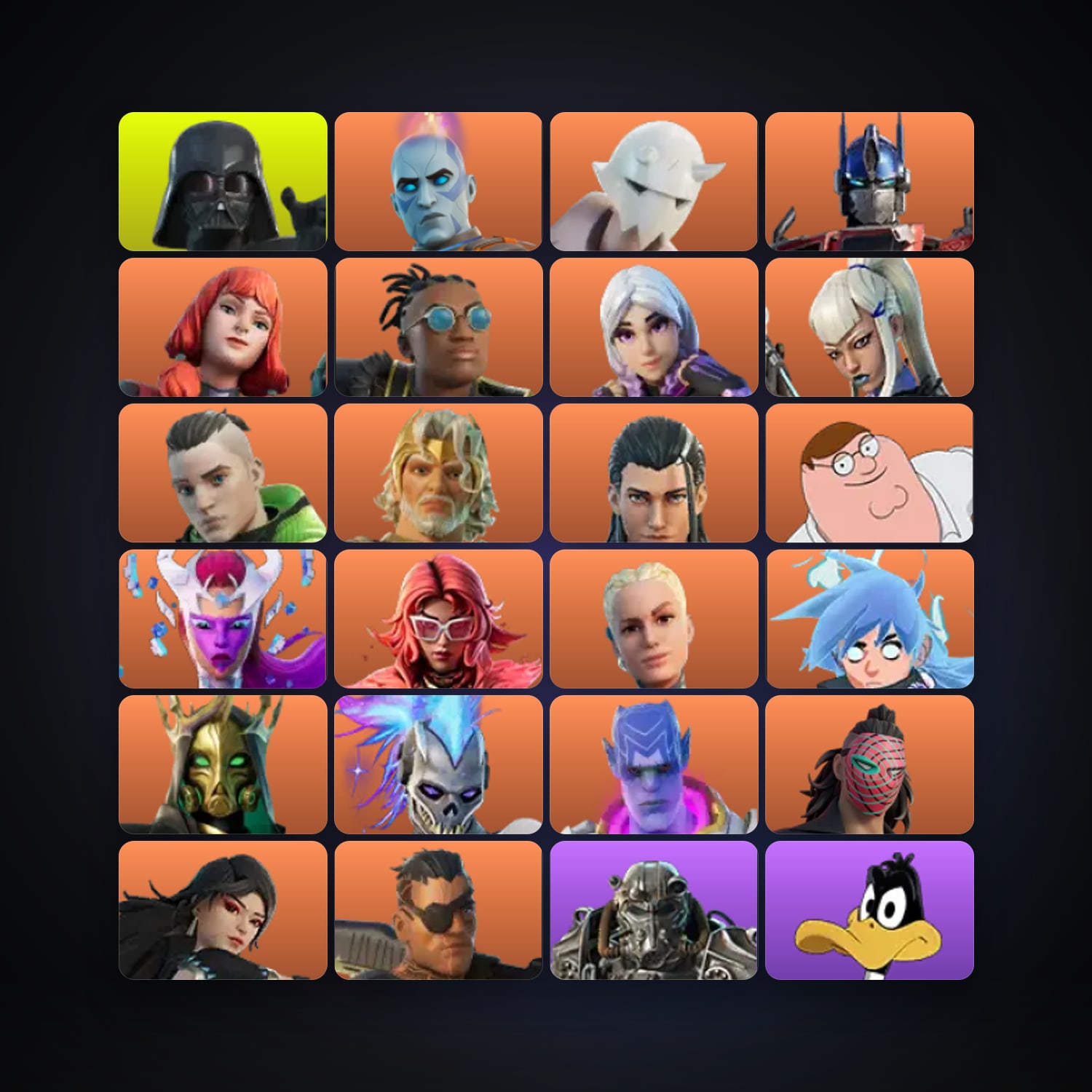 The Origin — Snap — 365 skins — 100 V-Bucks — lvl 4978 — HabibiAccounts