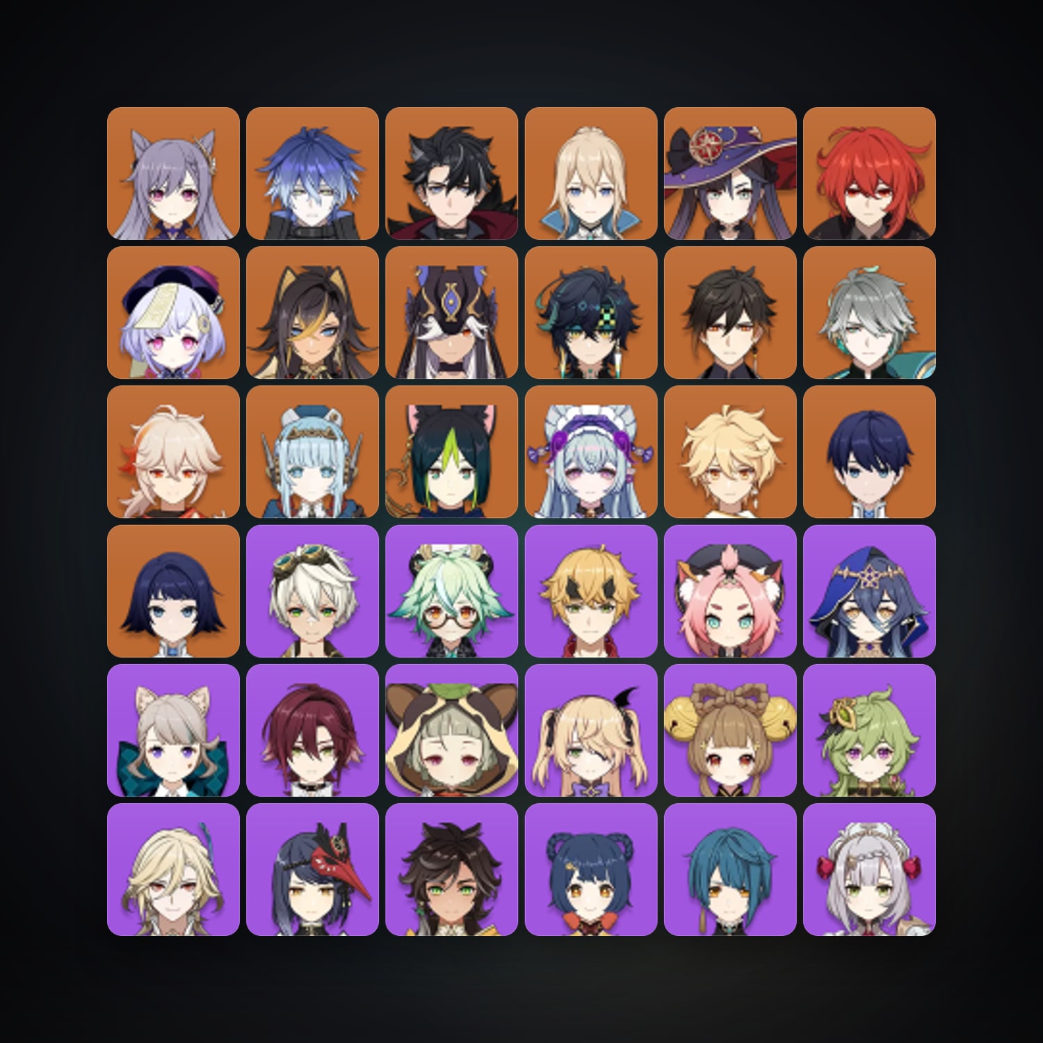 Genshin Impact | AR 57 | 66 Chars | 16× 5★ — HabibiAccounts