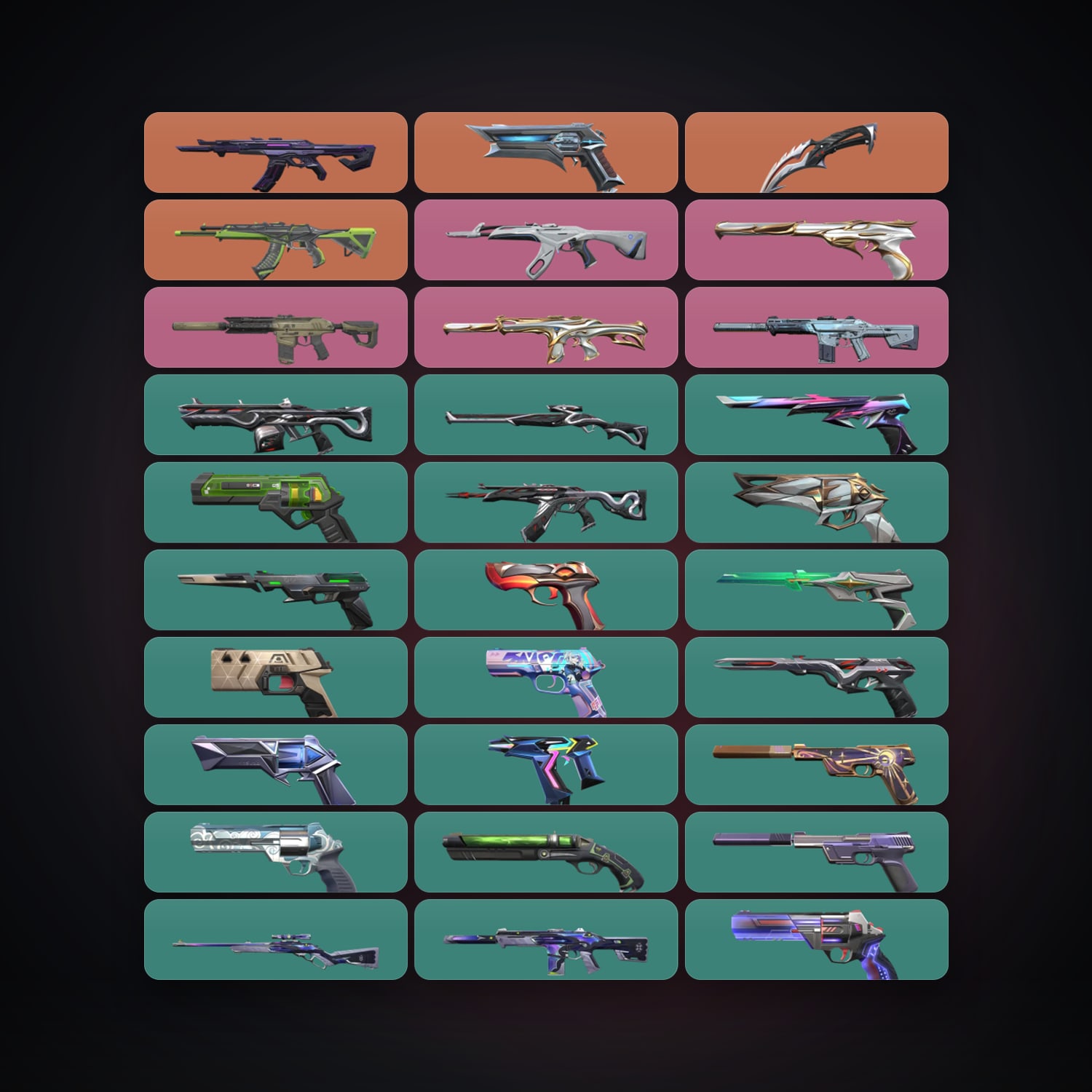 AP Plat 3 locker — 1 knives, 44 skins, lvl 431 — HabibiAccounts