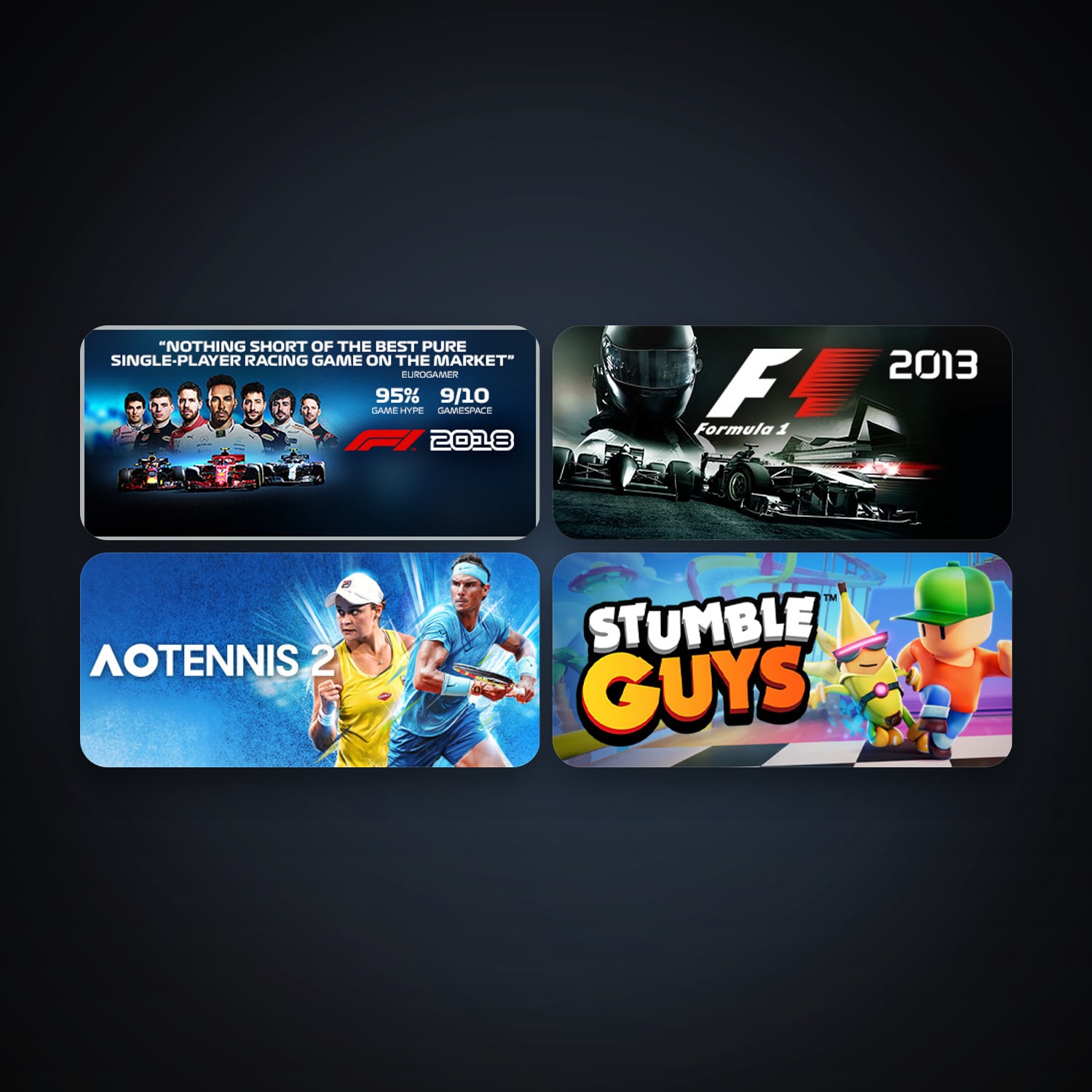 Free CS2 (No Prime) + F1 2013, 7 games, clean — HabibiAccounts