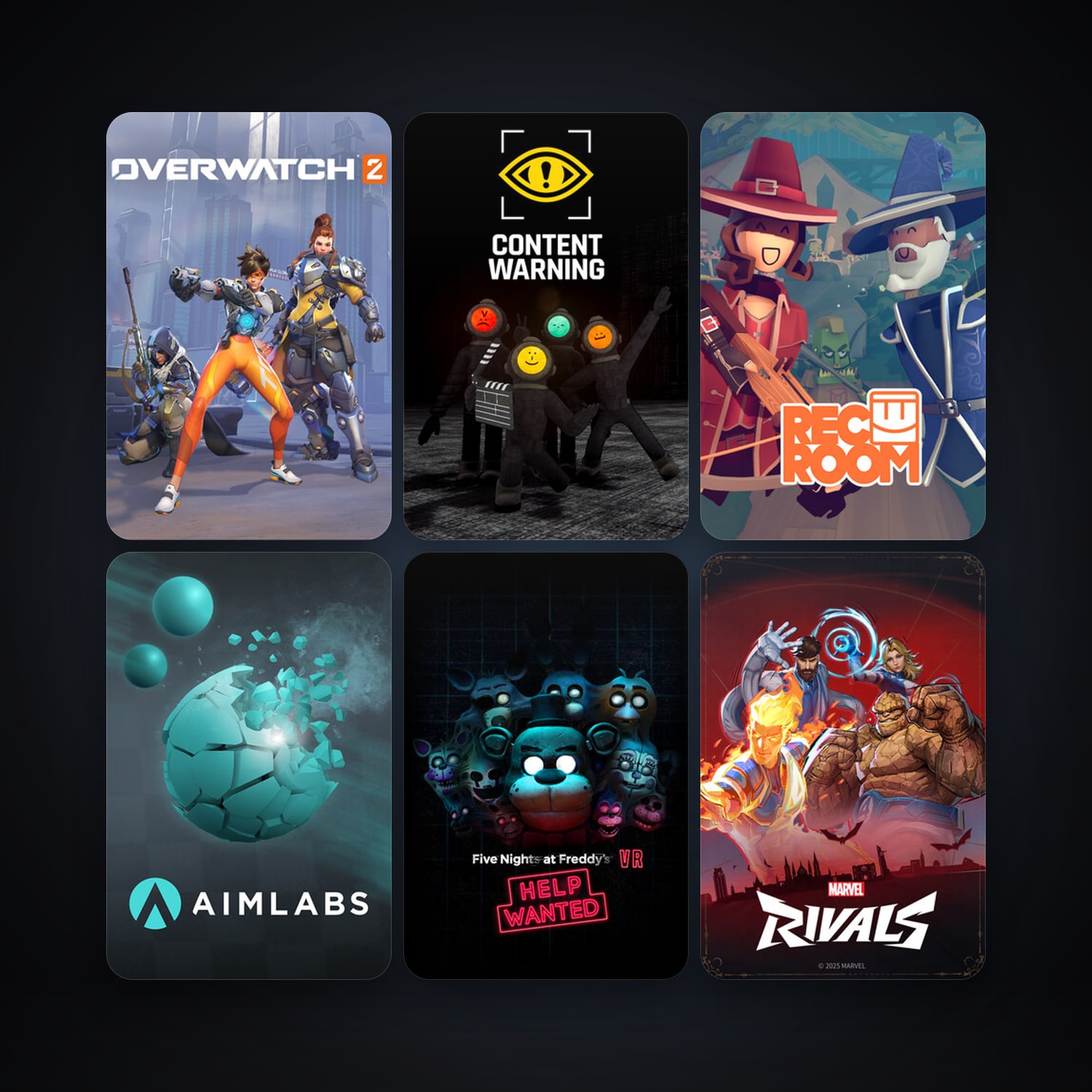 VRChat + Rec Room, 24 games, clean — HabibiAccounts