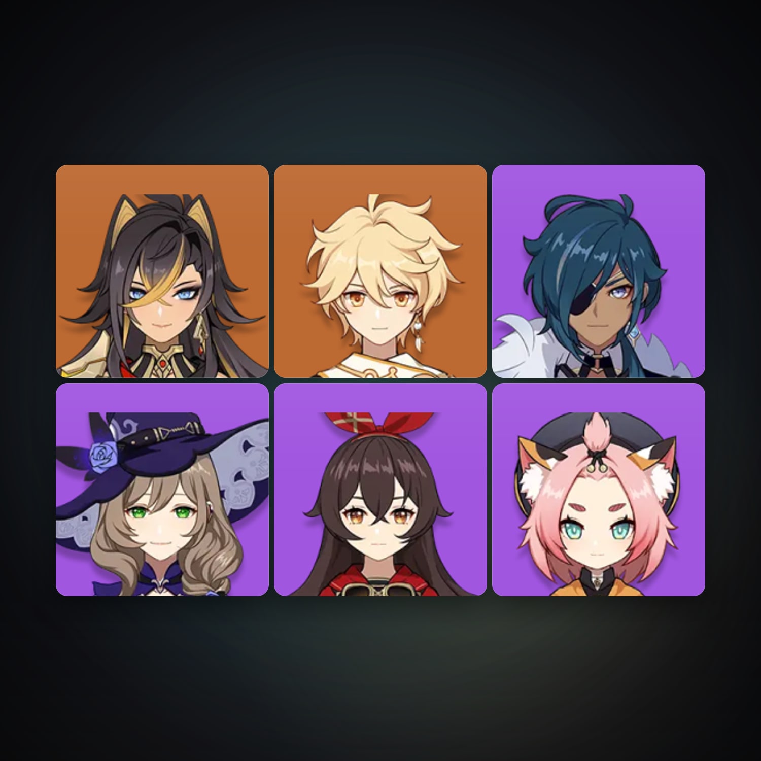 Genshin Impact | AR 10 | 6 Chars | 1× 5★ — HabibiAccounts