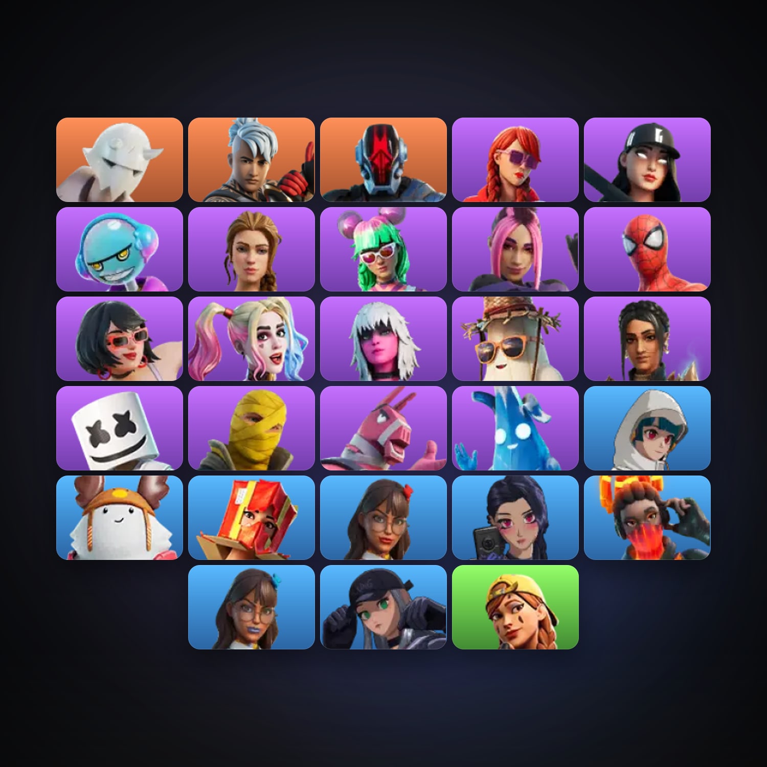 Snap — Ronin — 28 skins — 900 V-Bucks — lvl 822 — HabibiAccounts