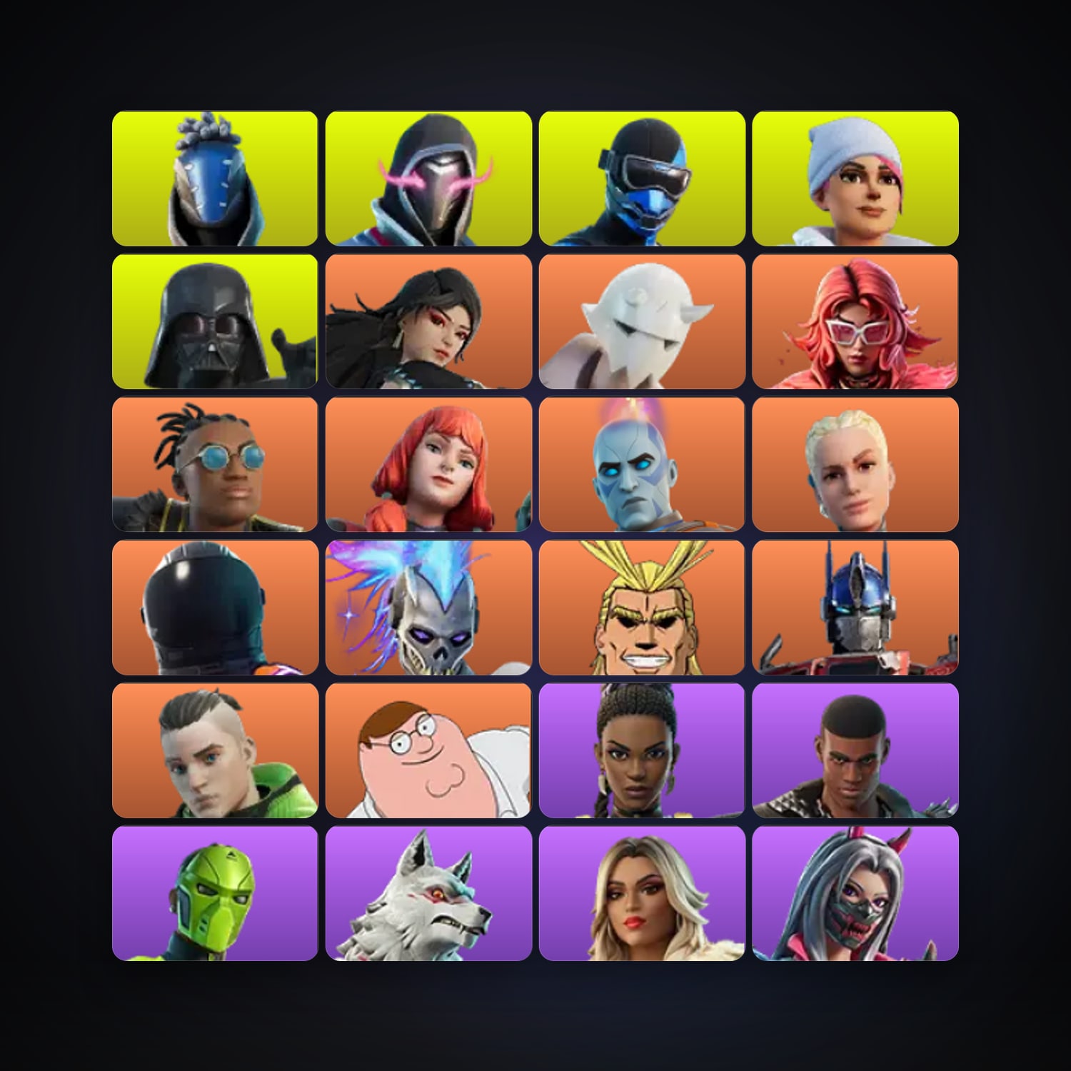 Era — Snap — 315 skins — 1.1K V-Bucks — lvl 2048 — HabibiAccounts