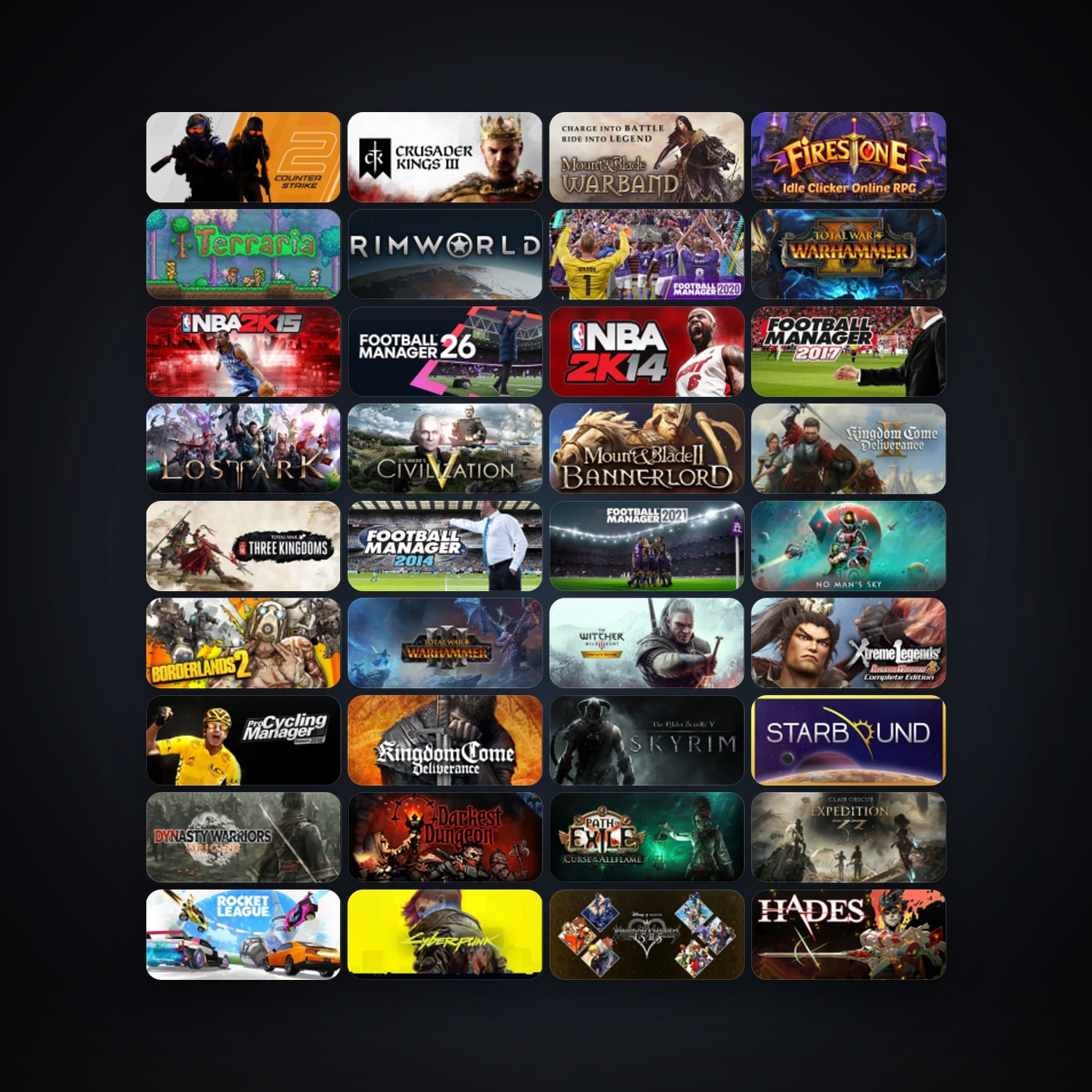 Steam 183 games, Steam 17, clean — HabibiAccounts
