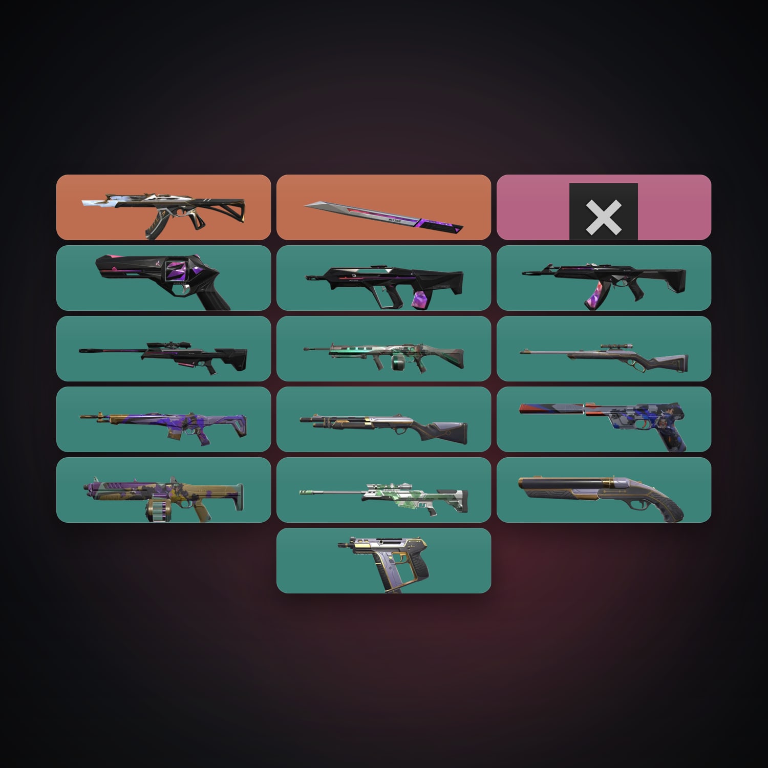 AP Silver 3 locker — 1 knives, 17 skins, lvl 81 — HabibiAccounts